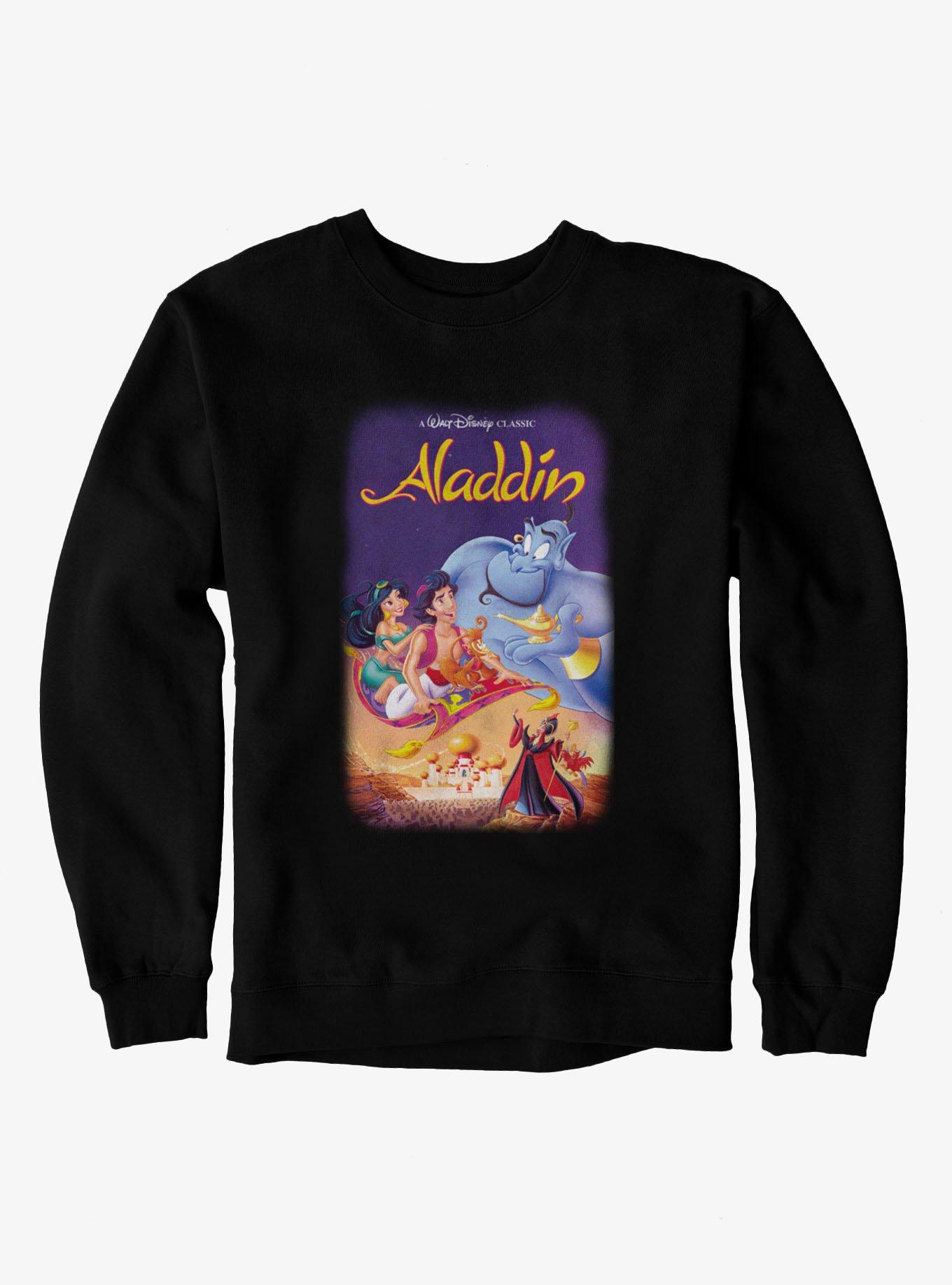 Disney Aladdin Classic Movie Cover Sweatshirt, , hi-res