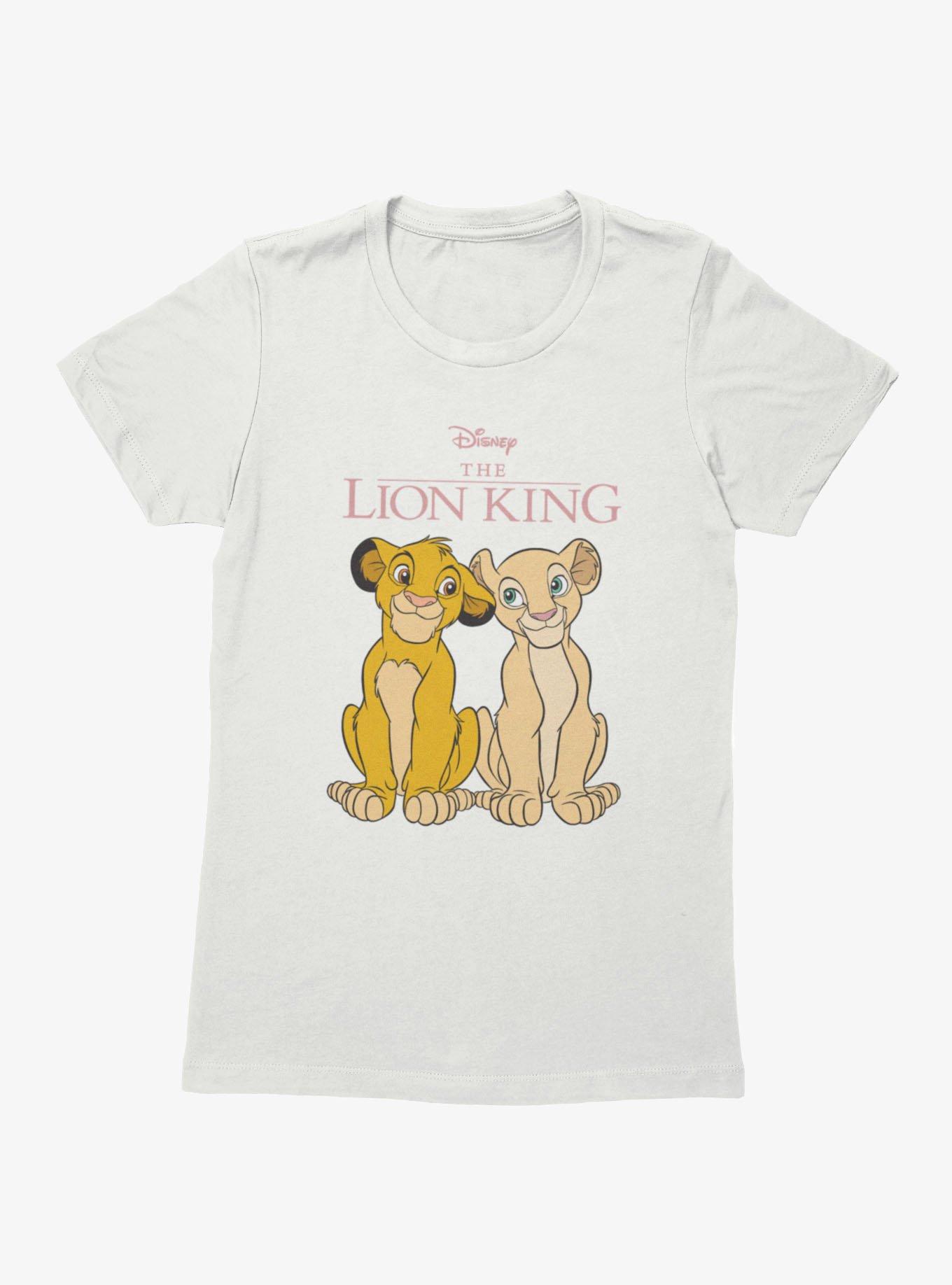 Disney The Lion King Simba And Nala Glance Womens T-Shirt, , hi-res