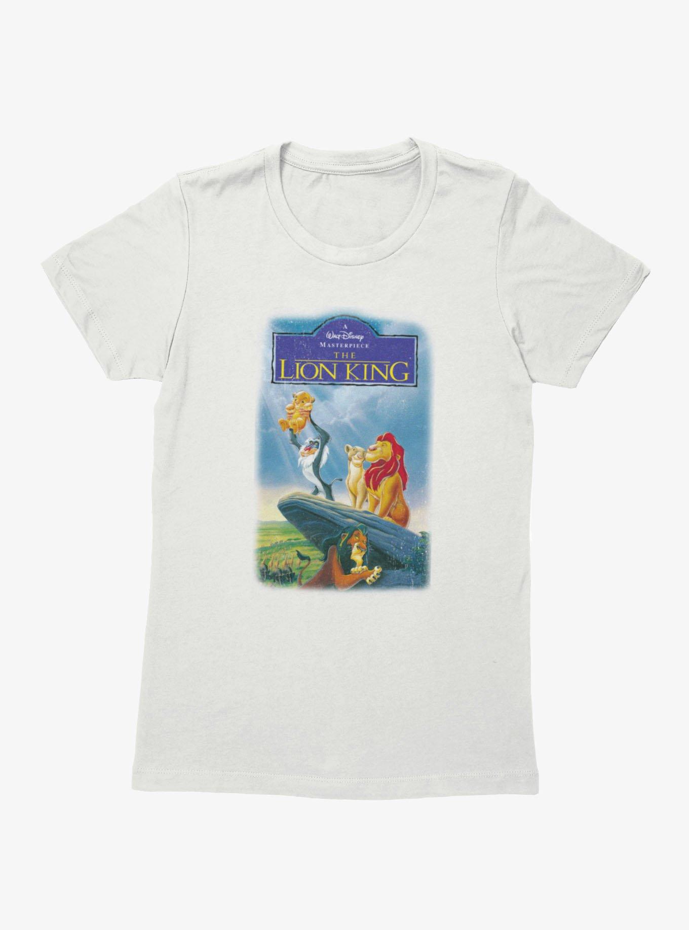 Disney The Lion King Classic Movie Cover Womens T-Shirt, , hi-res