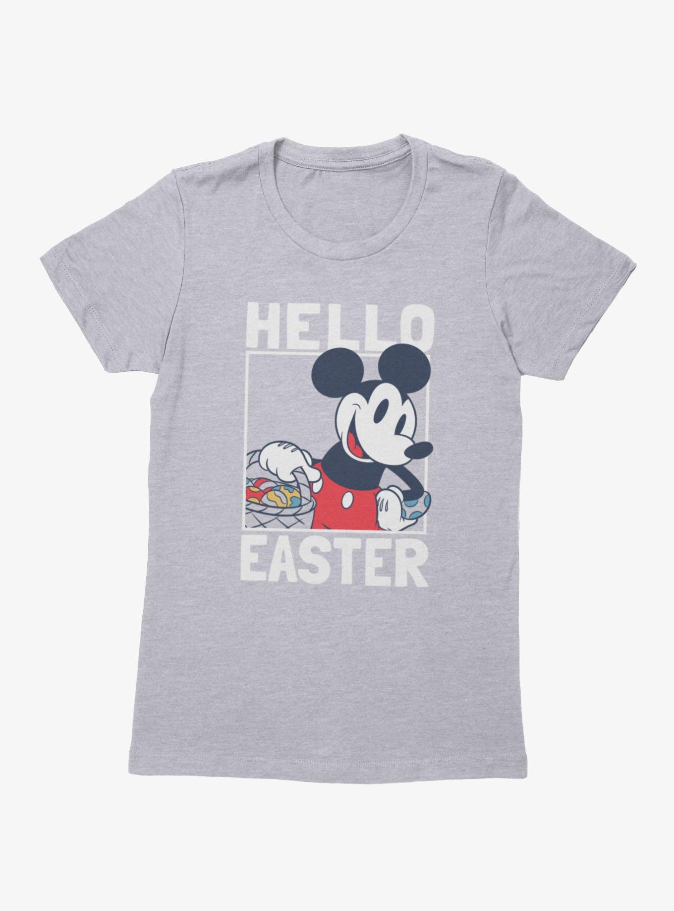 Disney Mickey Mouse Hello Easter Egg Basket Womens T-Shirt, , hi-res