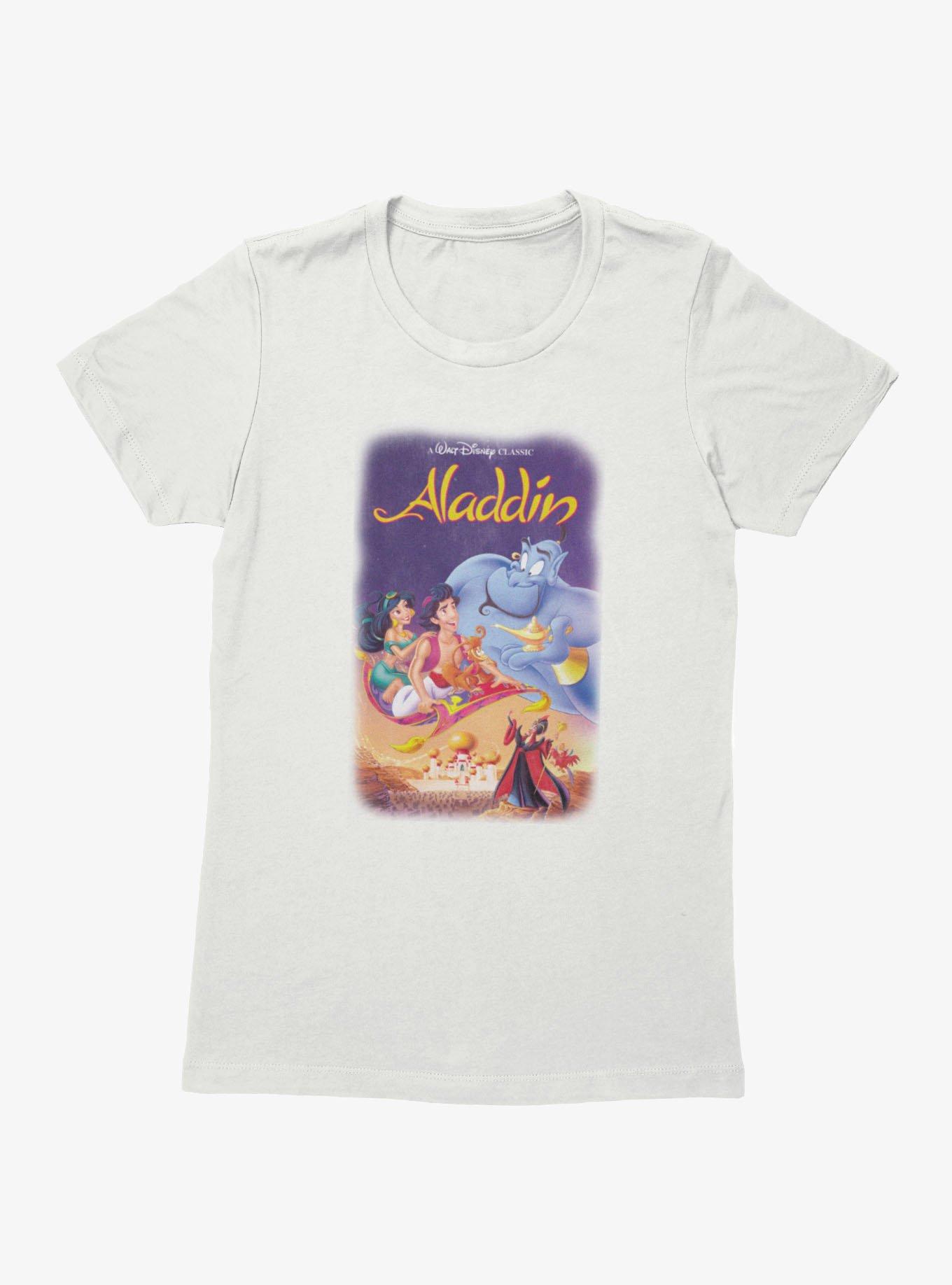 Disney Aladdin Classic Movie Cover Womens T-Shirt, , hi-res