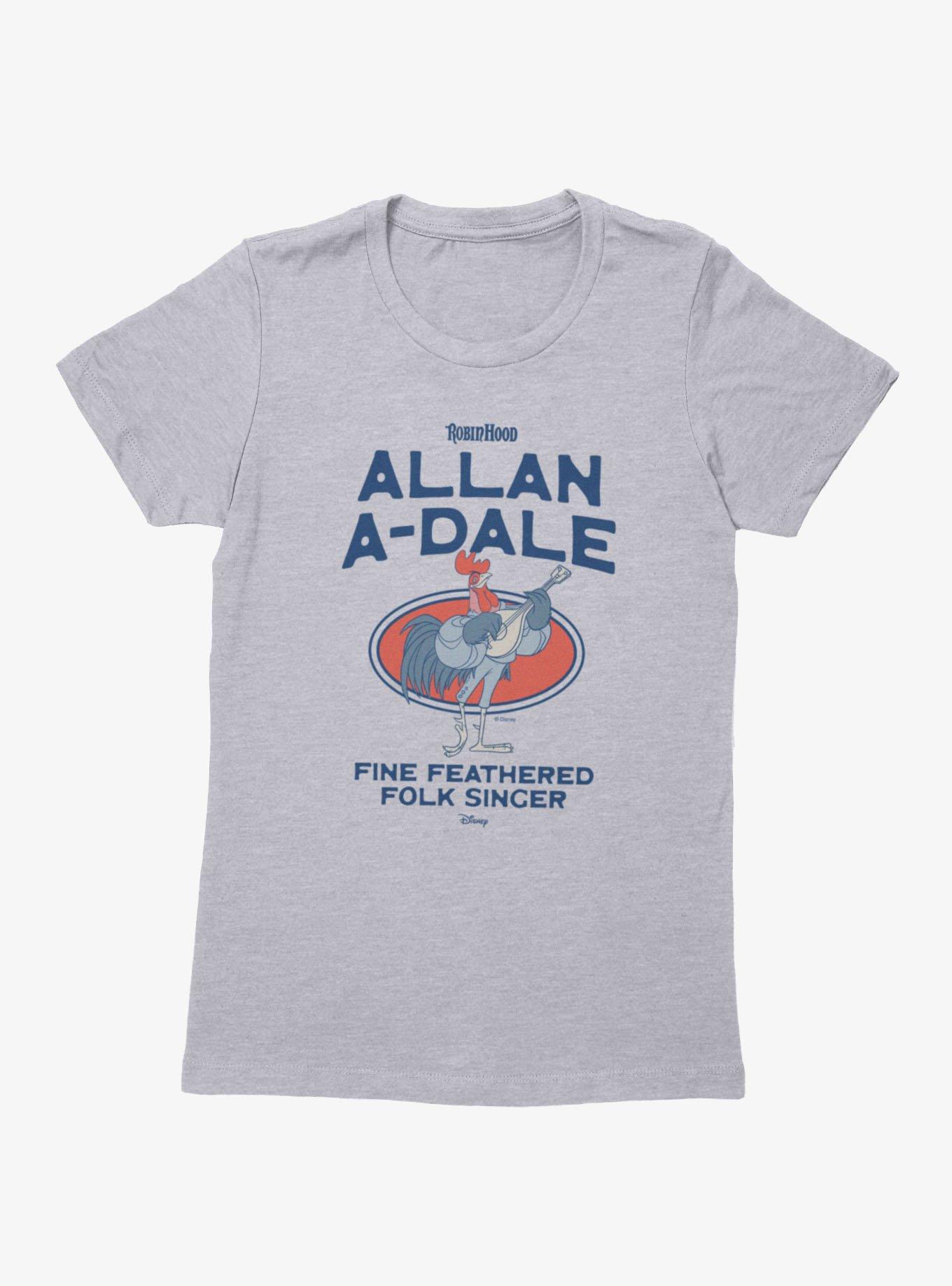 Disney Robin Hood Fine Feathered Allan A-Dale Womens T-Shirt, , hi-res