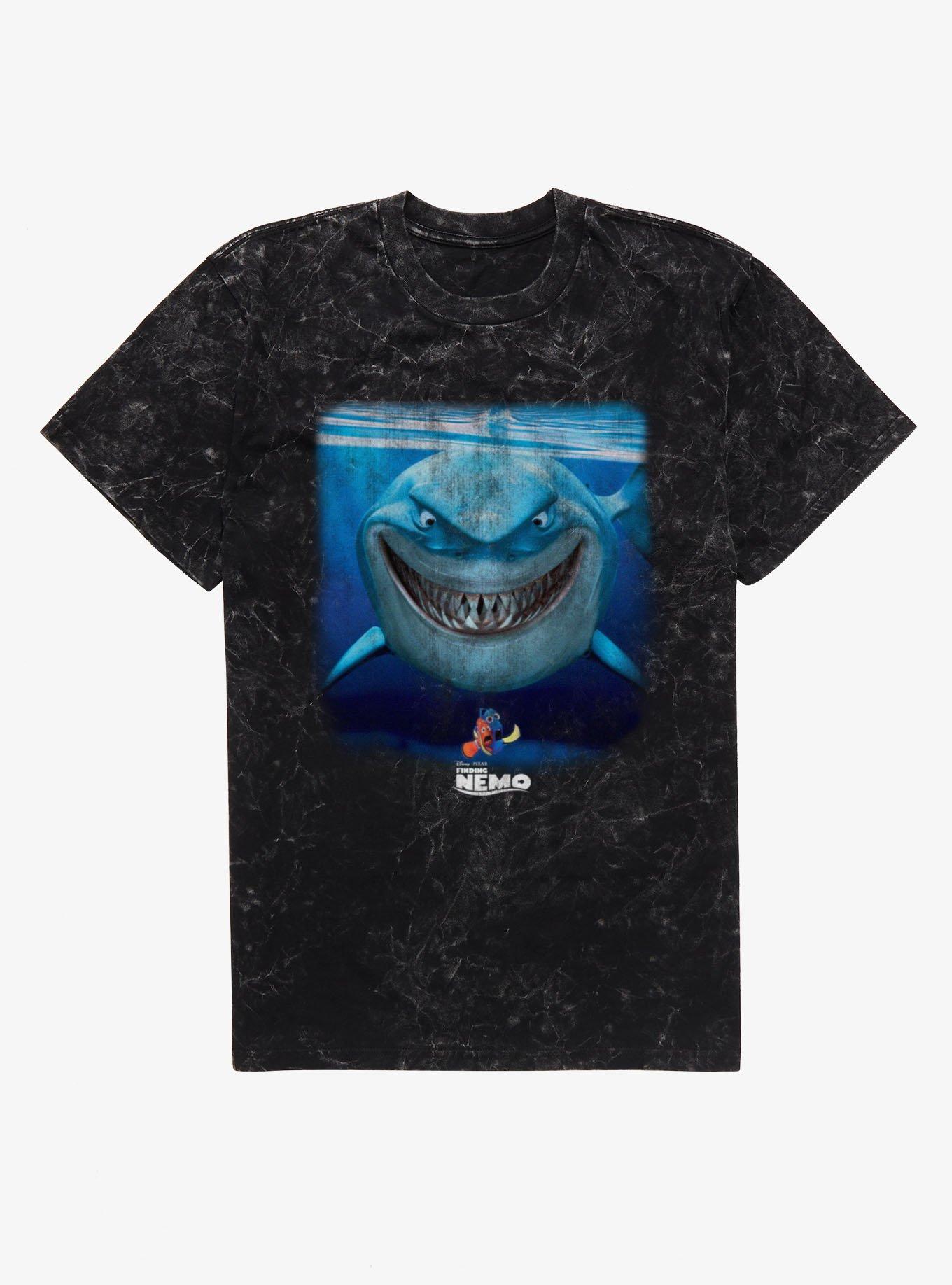Disney Pixar Finding Nemo Bruce Grin Mineral Wash T-Shirt, , hi-res