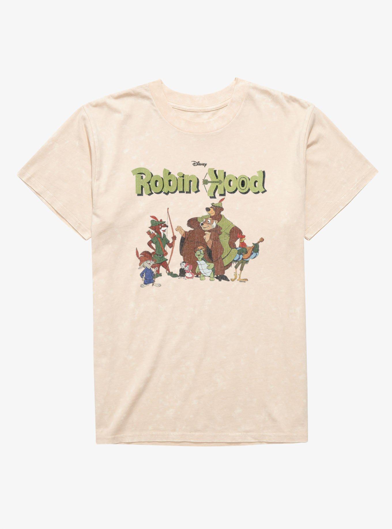 Disney Robin Hood Group Meet Mineral Wash T-Shirt, , hi-res