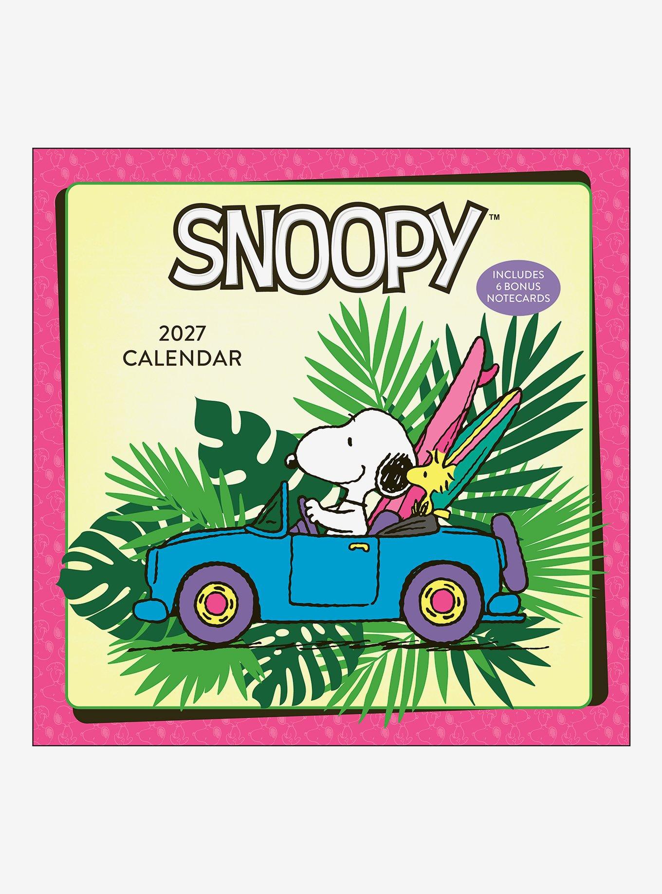 Peanuts Snoopy 2027 Wall Calendar