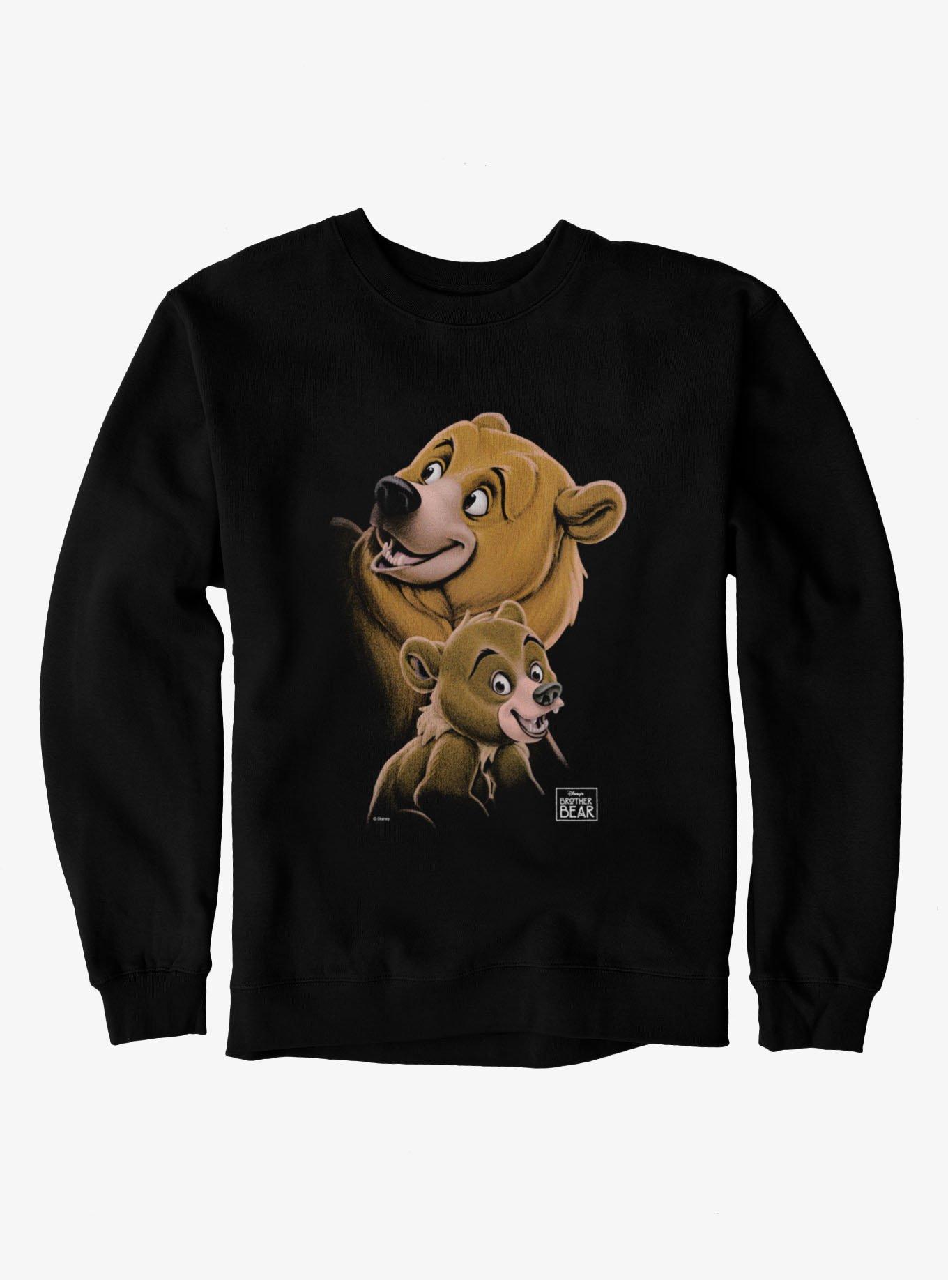 Disney Brother Bear Faces Koda And Kenai Sweatshirt