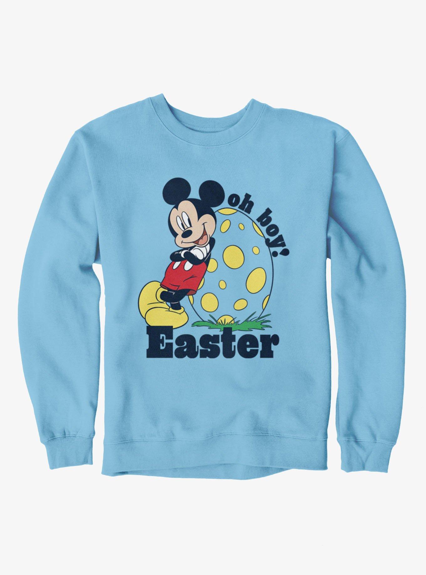 Disney Mickey Mouse Oh Boy Easter Egg Sweatshirt, , hi-res