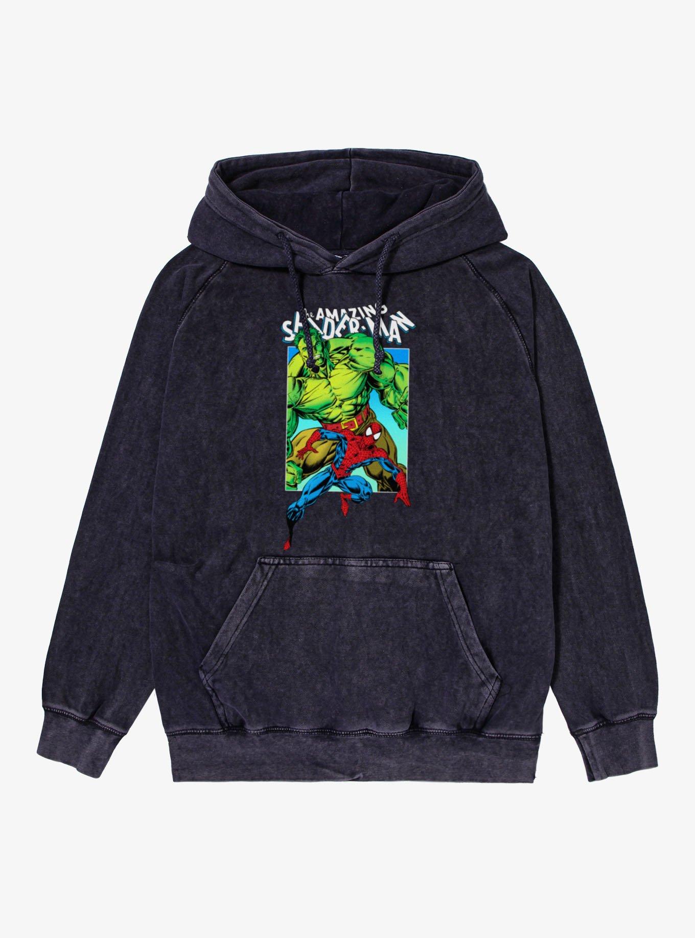 Marvel Comics The Amazing Spider-Man And Hulk Hoodie