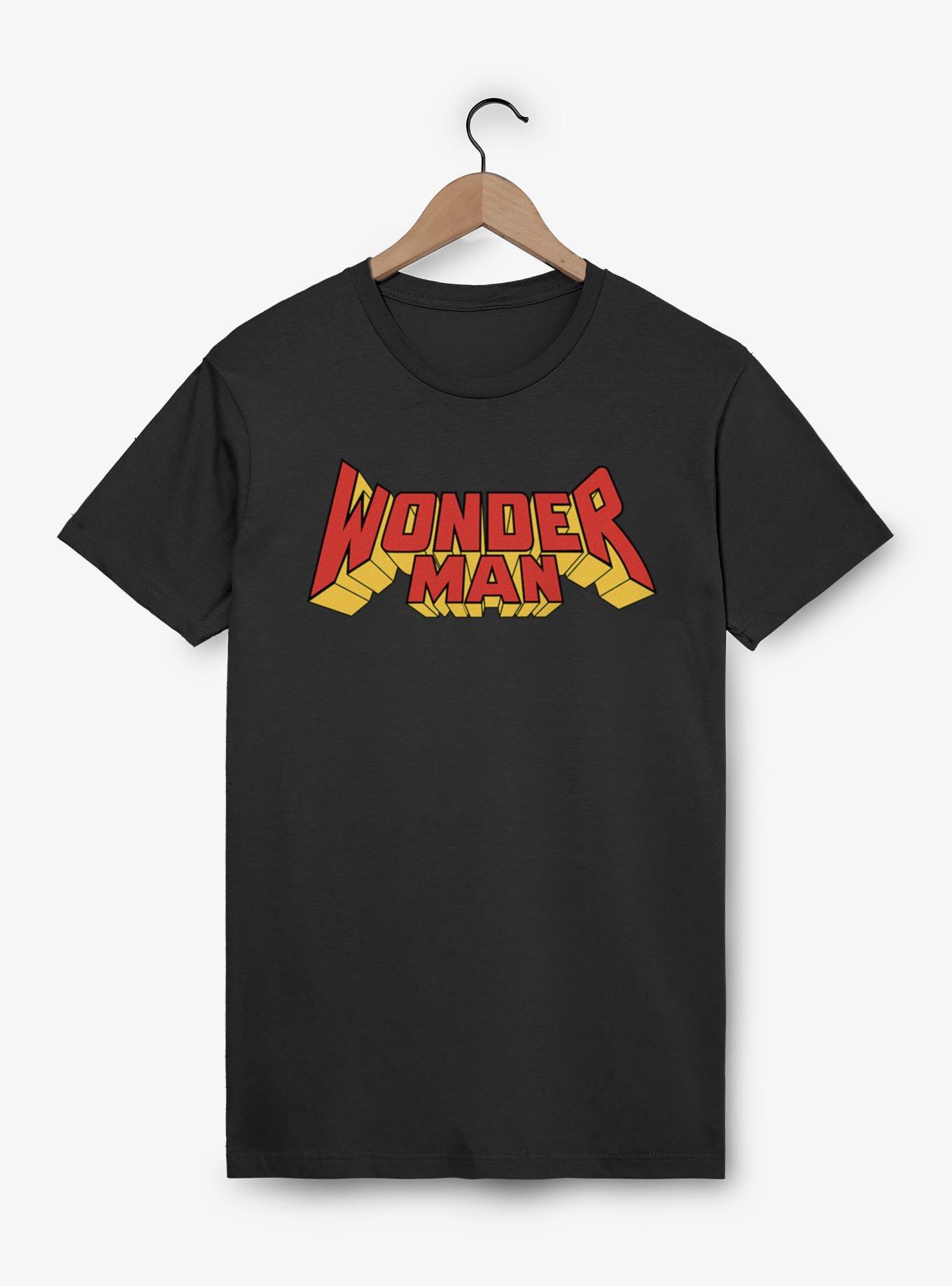 Marvel Comics Wonder Man Block Letter Header T-Shirt, , hi-res