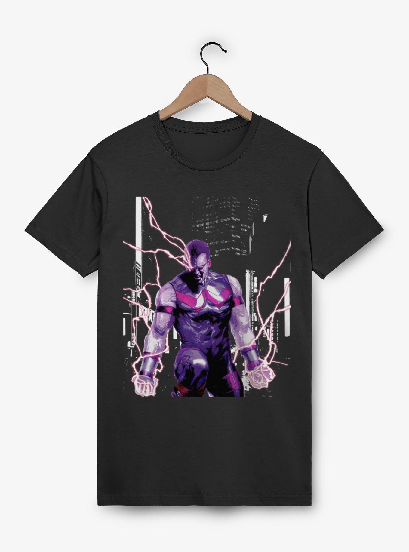 Marvel Comics Wonder Man Lightning T-Shirt Box Lunch Exclusive, , hi-res