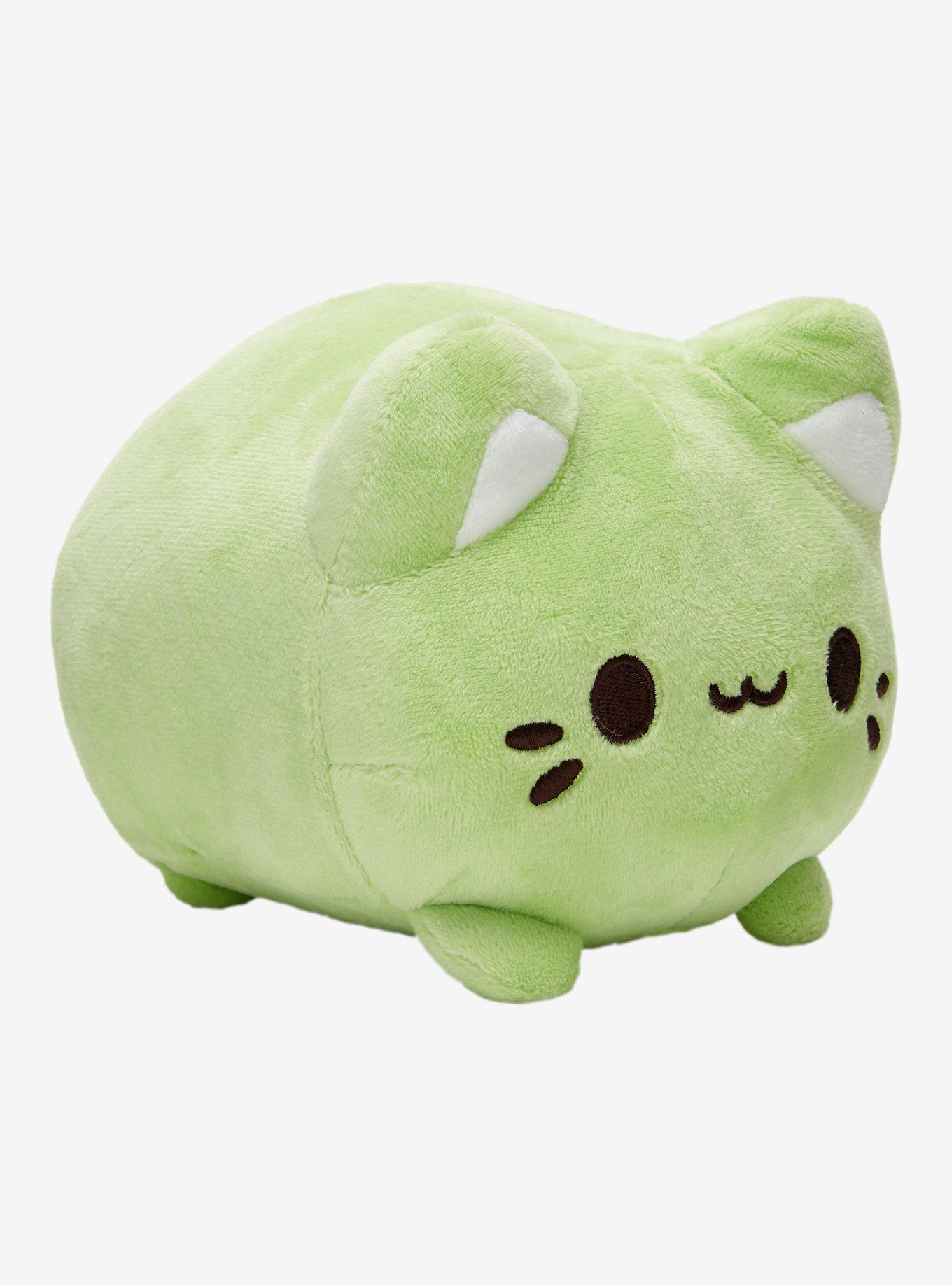 Tasty Peach Meowchi Green Tea Plush, , hi-res
