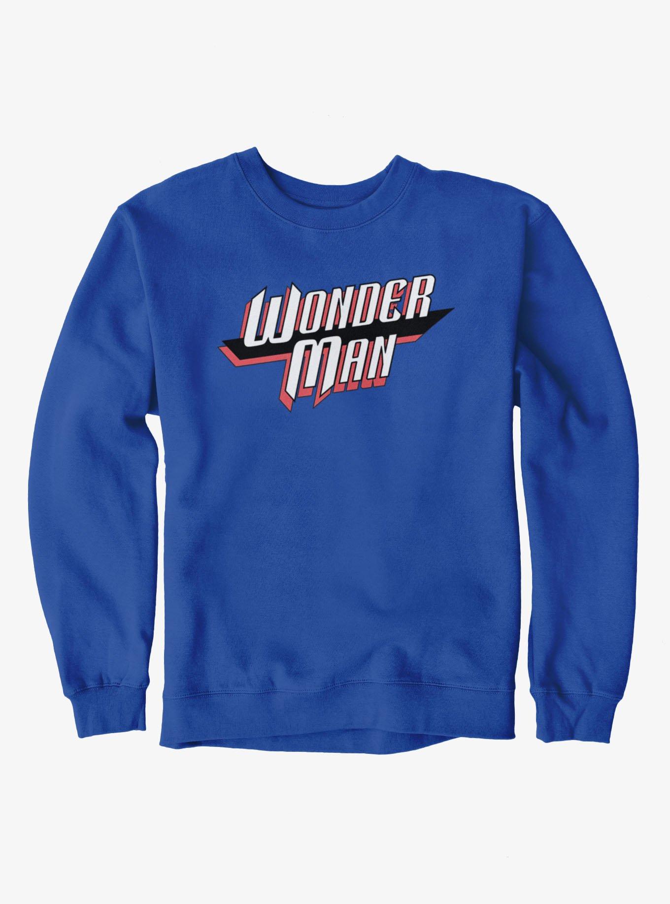 Marvel Comics Wonder Man Slant Text Sweatshirt, , hi-res