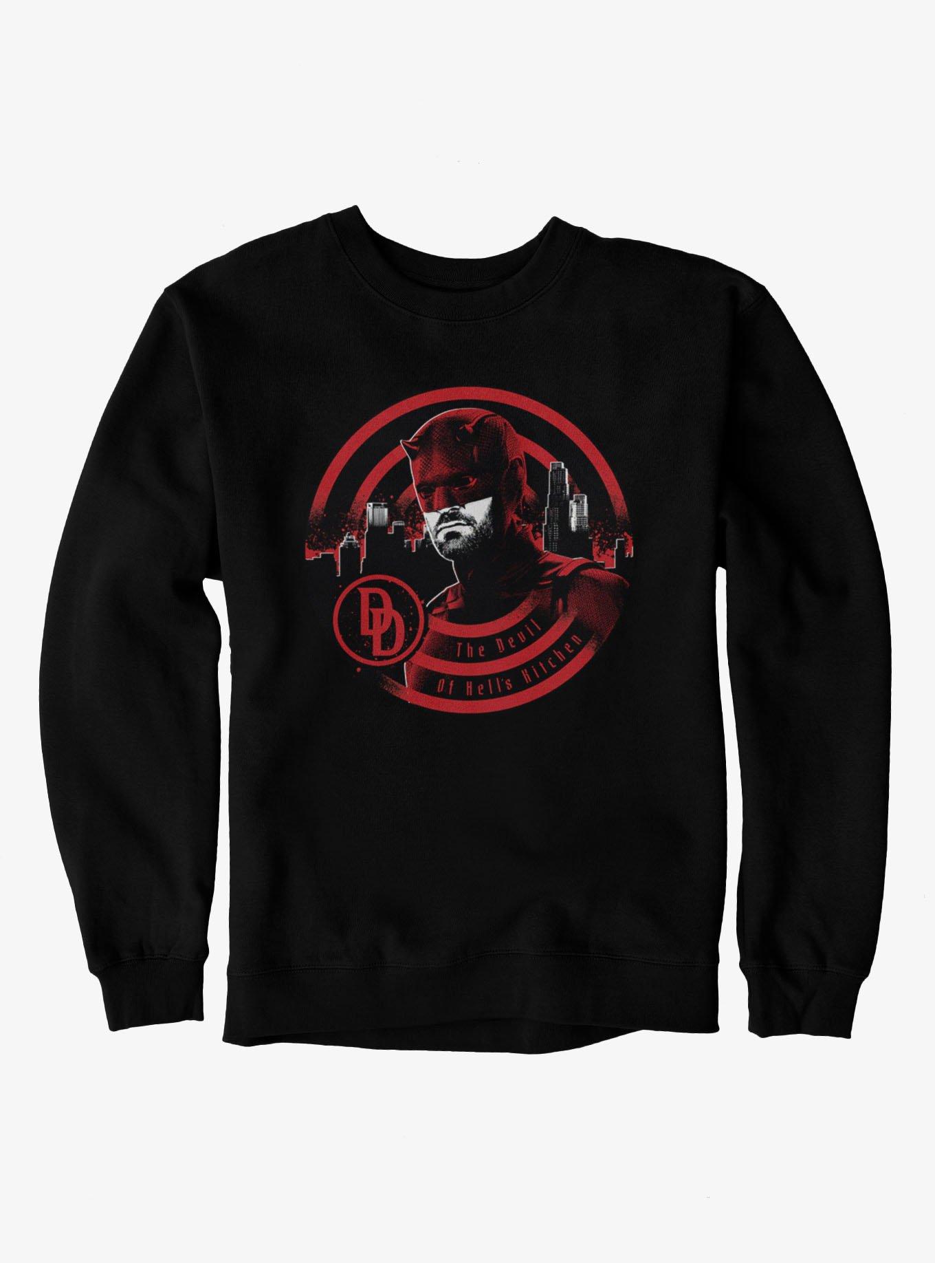 Daredevil Born Again Center Target Sweatshirt, , hi-res