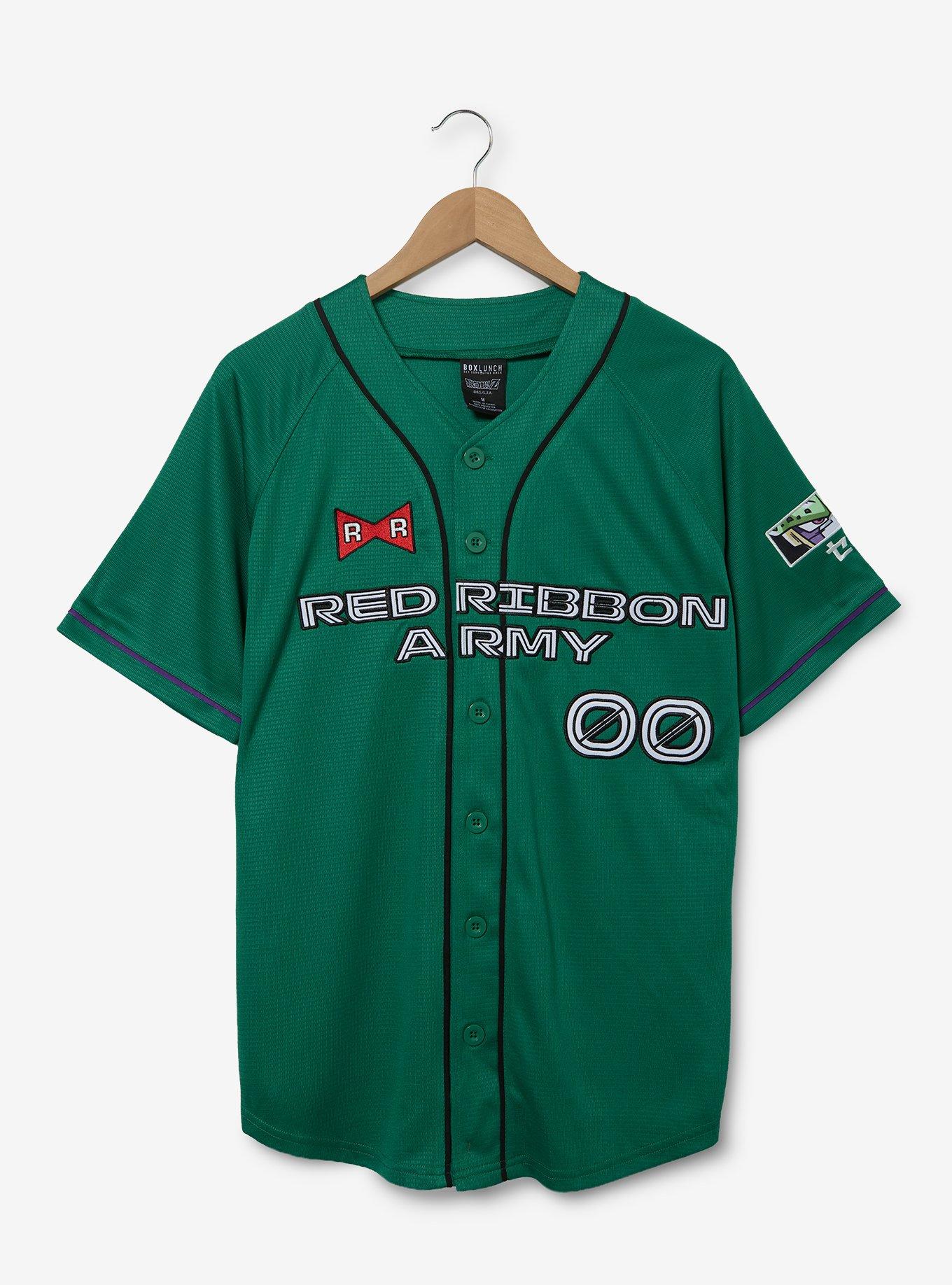Dragon Ball Z Red Ribbon Army Baseball Jersey - BoxLunch Exclusive