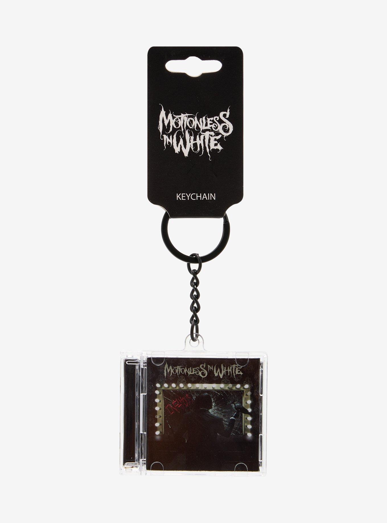 Motionless In White Infamous CD Keychain, , hi-res
