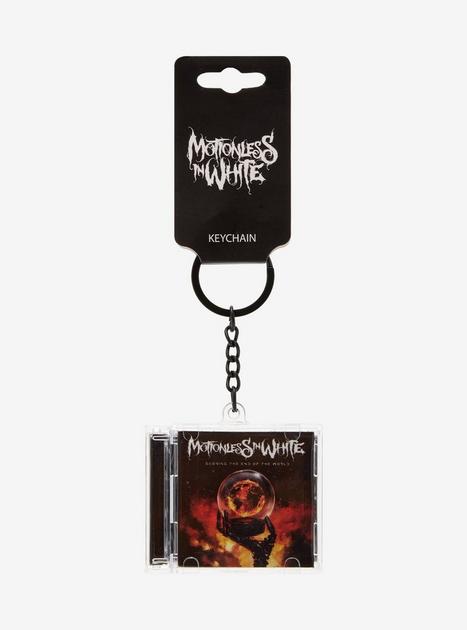 Motionless In White Scoring End Of World CD Keychain | Hot Topic