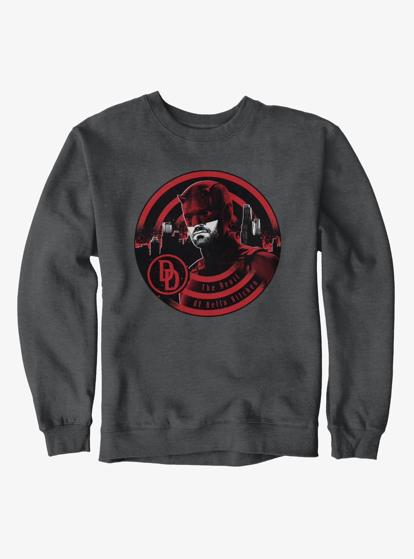 Daredevil Born Again Center Target Sweatshirt