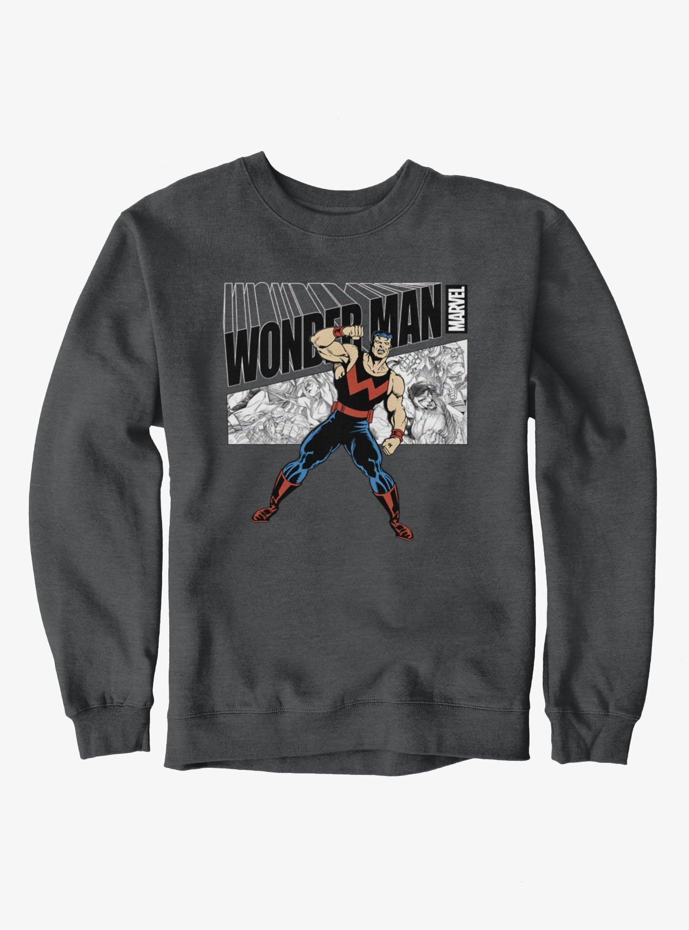 Marvel Comics Wonder Man Pump Sweatshirt, , hi-res