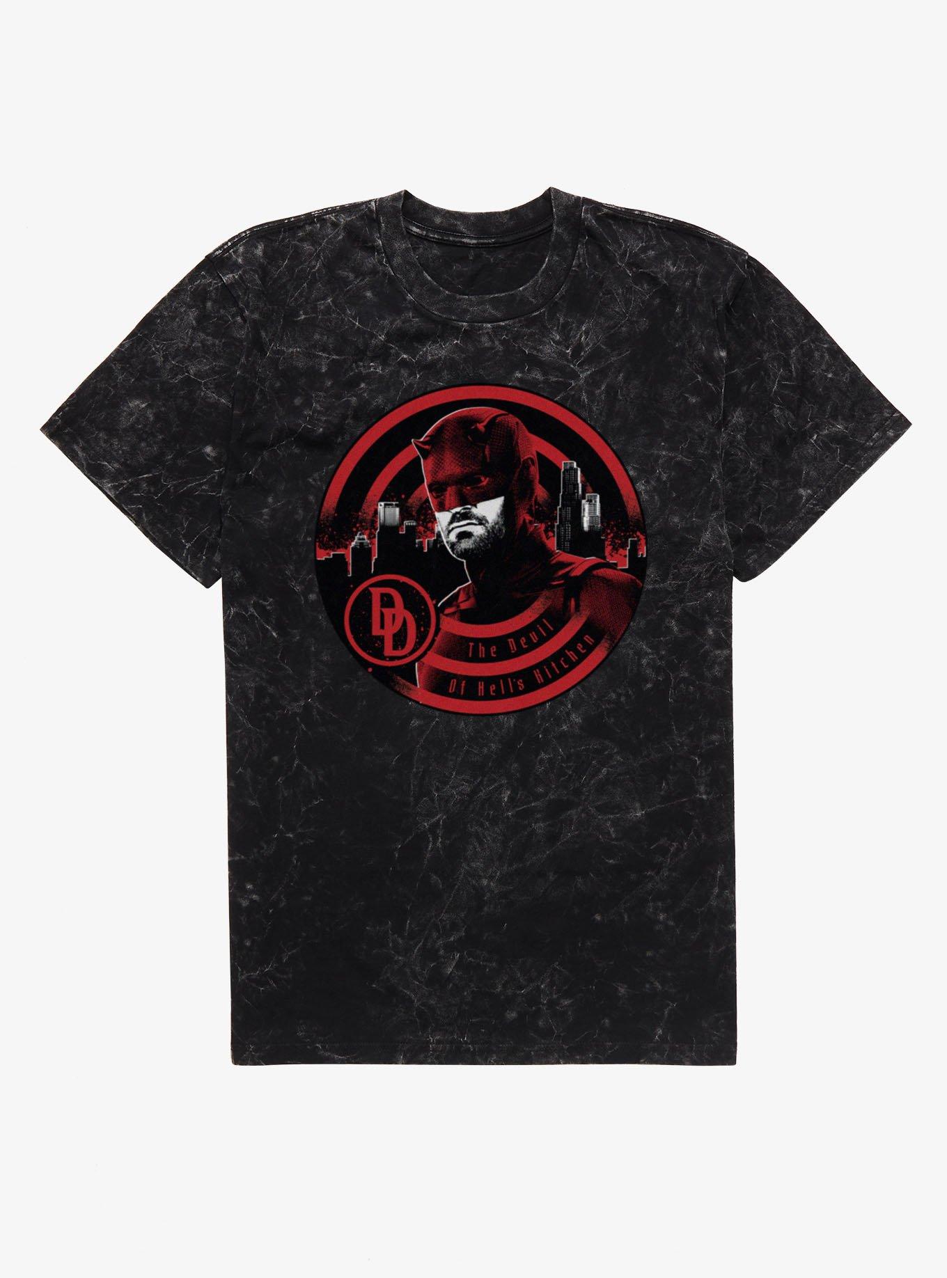 Daredevil Born Again Center Target Mineral Wash T-Shirt