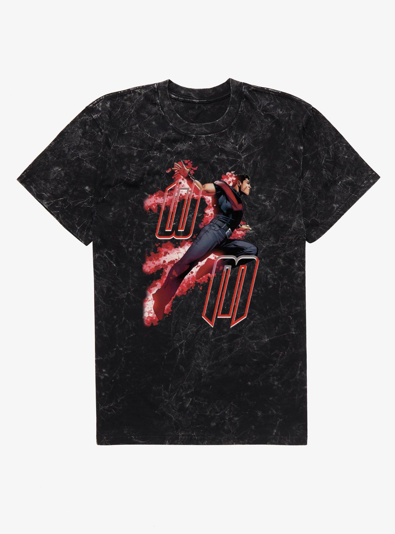 Marvel Comics Wonder Man Energy Mineral Wash T-Shirt, , hi-res