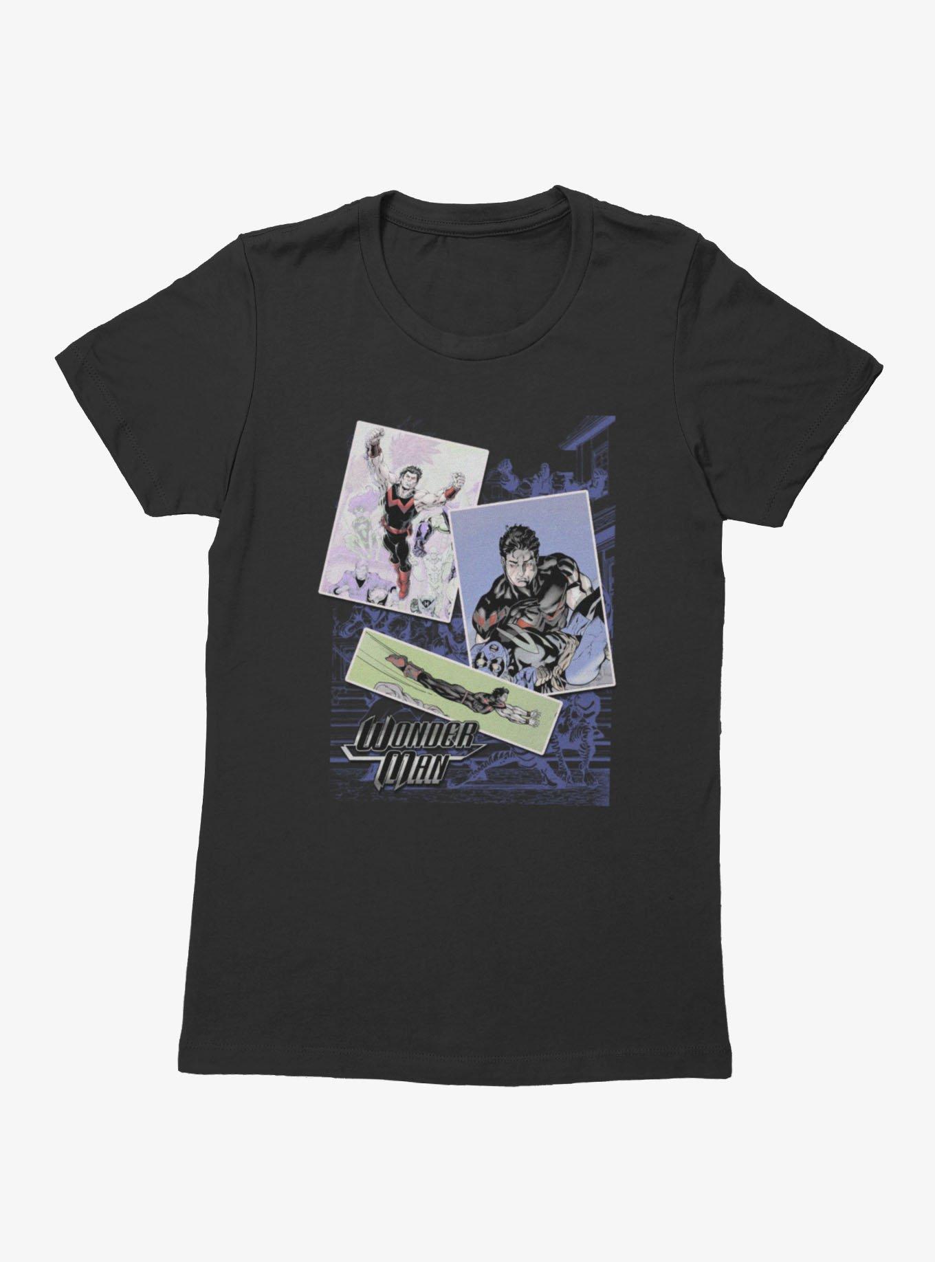 Marvel Comics Flying Wonder Man Womens T-Shirt Box Lunch Exclusive, , hi-res