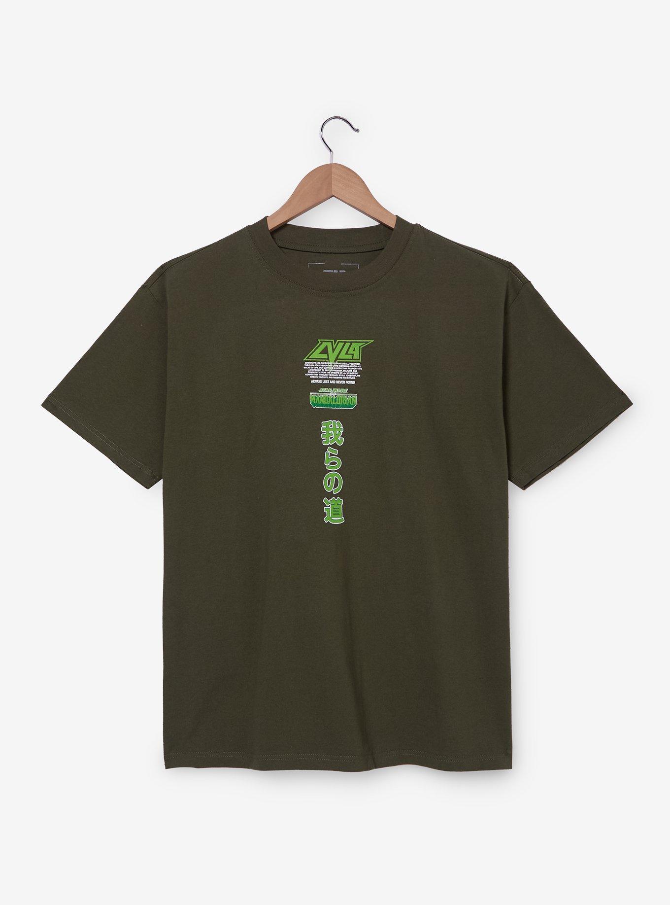 Star Wars The Mandalorian Grogu & Mando T-Shirt - BoxLunch Exclusive, , hi-res