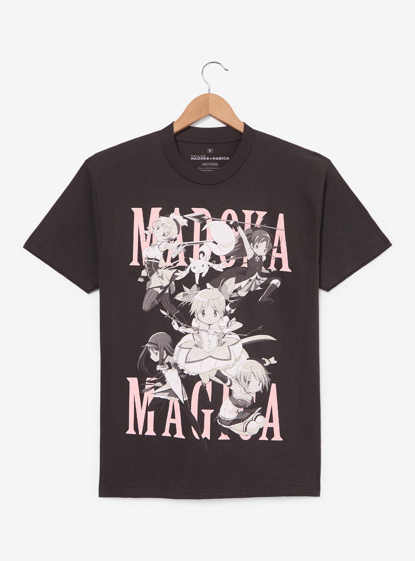 Puella Magi Madoka Magica Tonal Group Portrait T-Shirt - BoxLunch Exclusive, , hi-res
