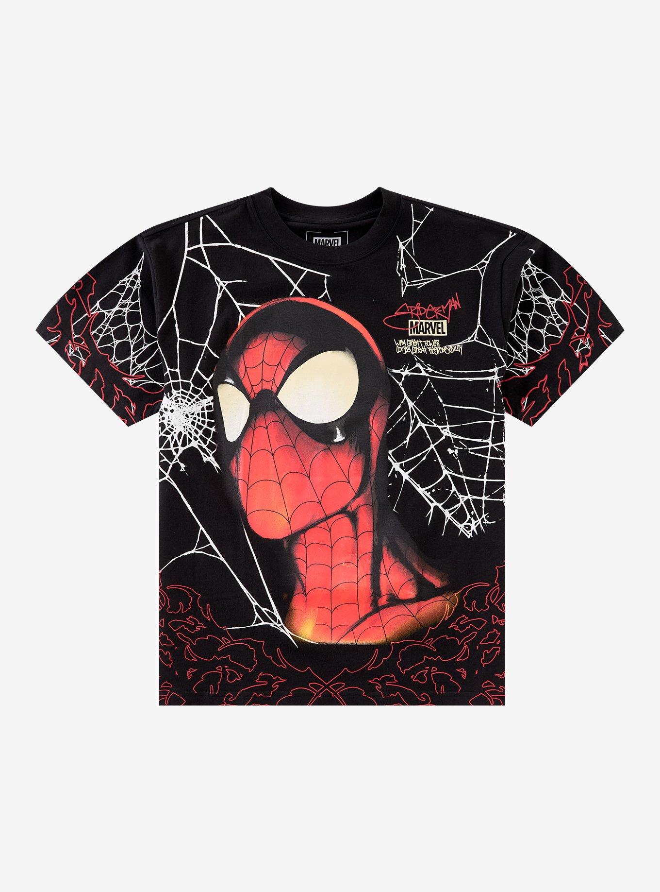 CVLA X Marvel Spider-Man Webs T-Shirt, , hi-res