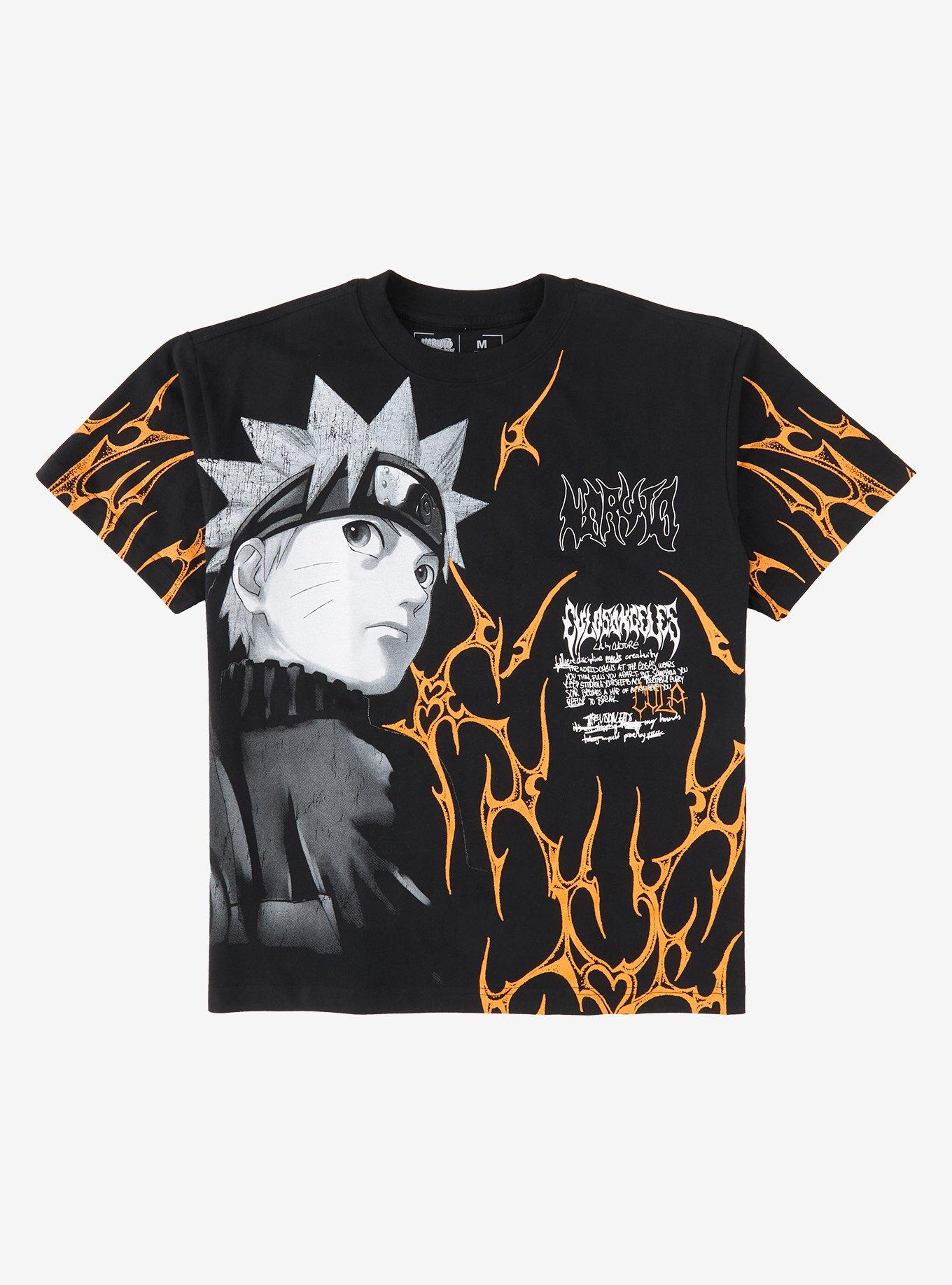 CVLA X Naruto Shippuden Naruto Cyber Sigil T-Shirt, , hi-res