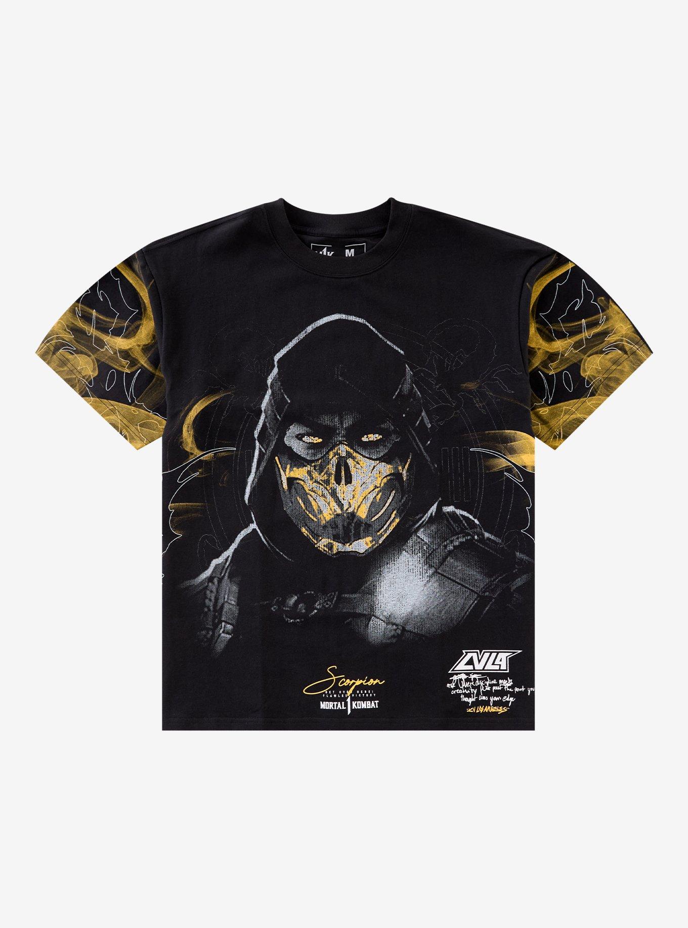 CVLA X Mortal Kombat Scorpion T-Shirt, , hi-res