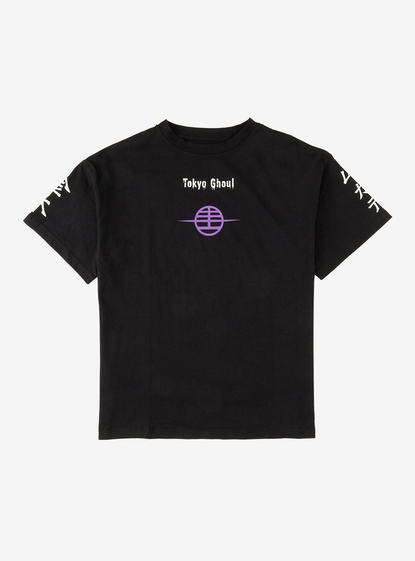 Village Hidden In Iron X Hot Topic Tokyo Ghoul Ken Kaneki Centipede T-Shirt Hot Topic Exclusive, , hi-res