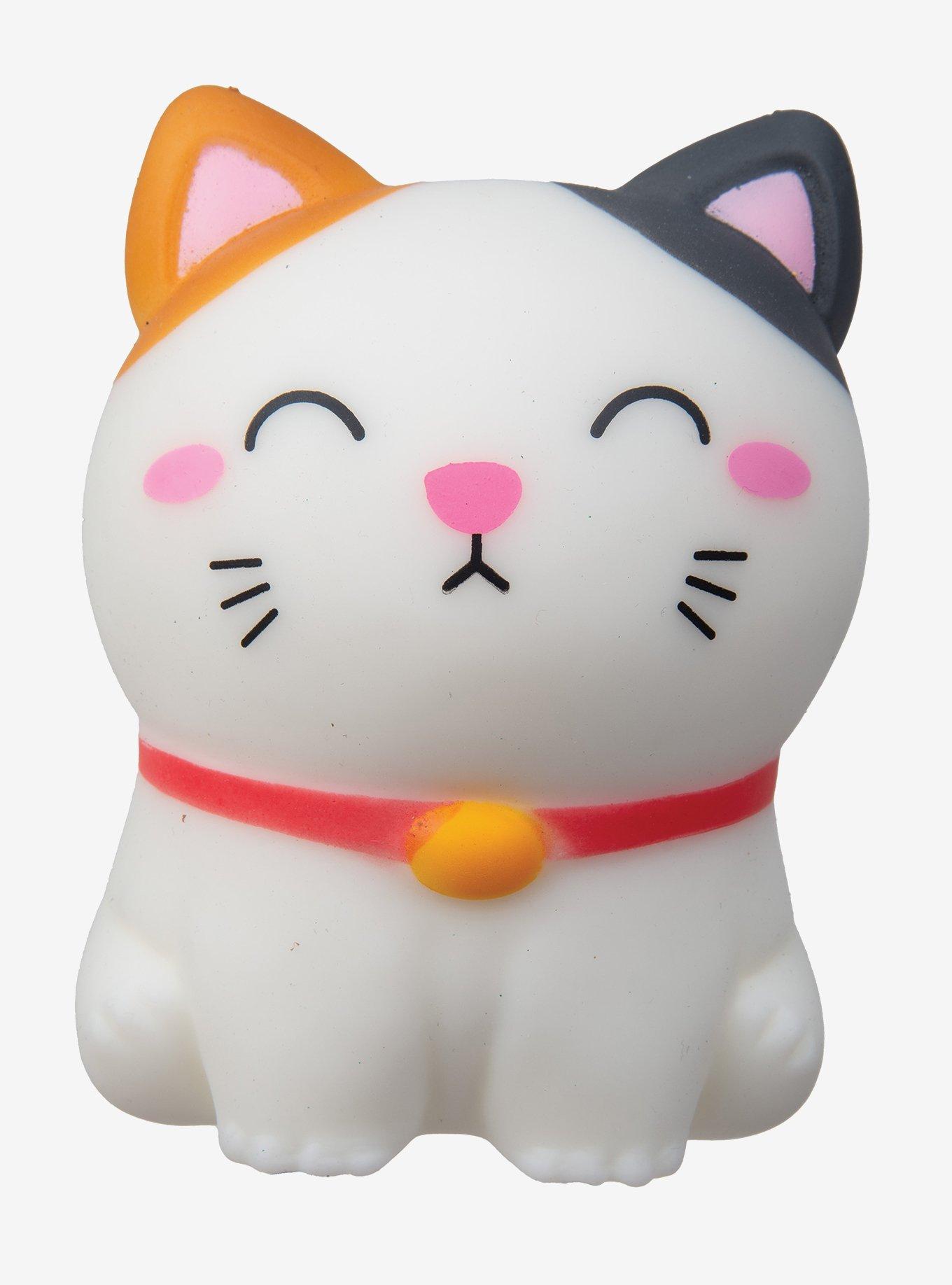 Pudgiez Clever Cat Squishy Toy, , hi-res
