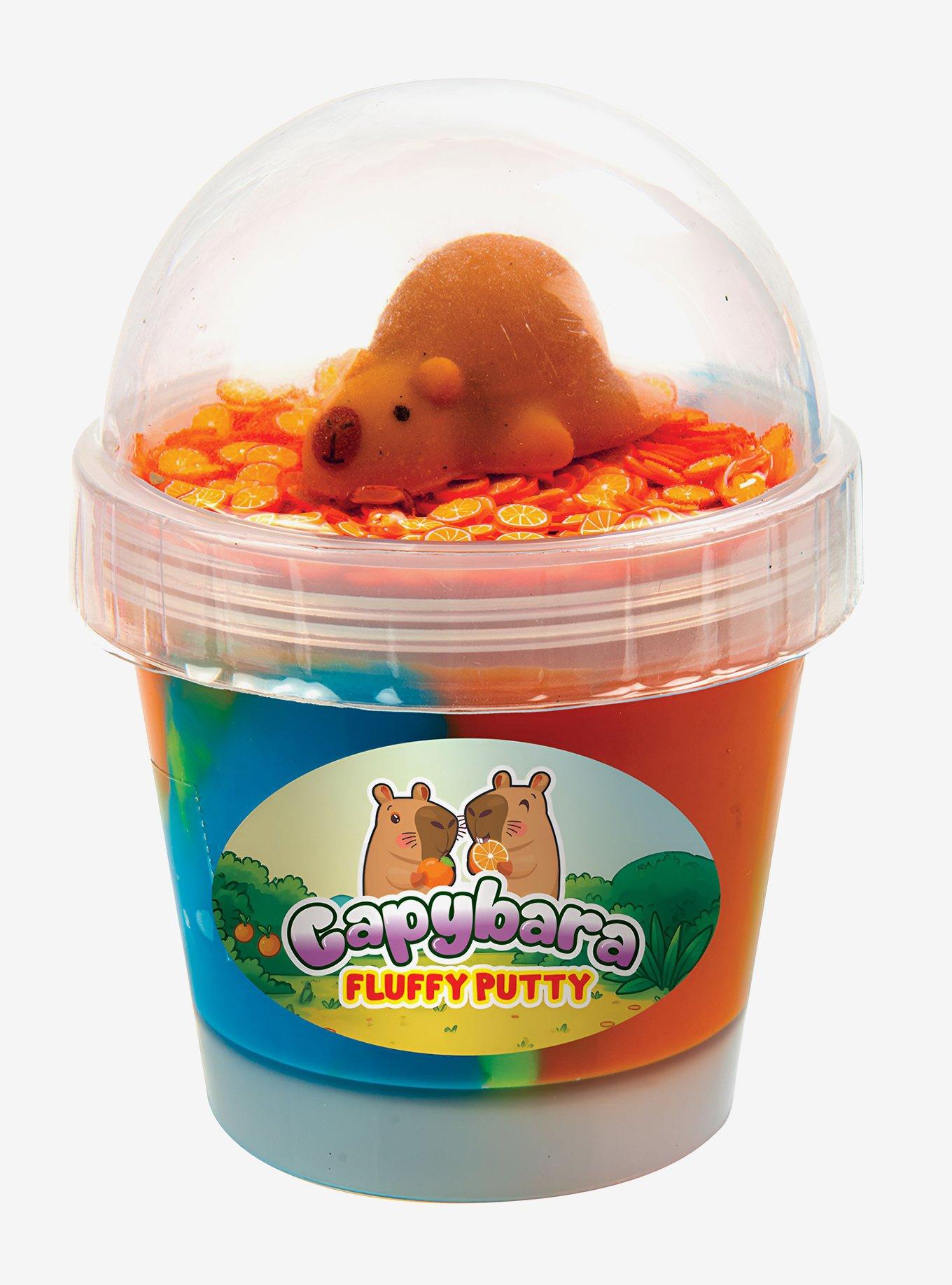 Capybara Fluffy Putty Slime, , hi-res