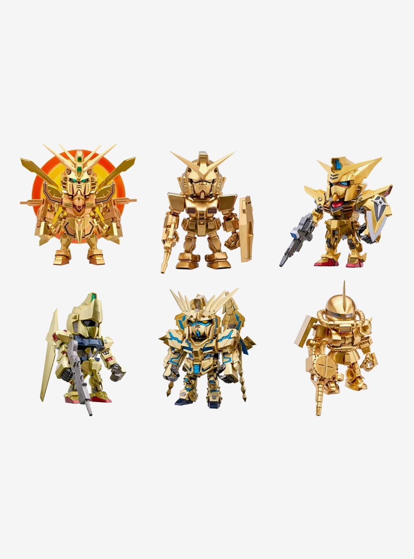 Bandai Namco Mobile Suit Gundam QMSV Mini Gold Gundam Blind Box Figure, , hi-res view 1