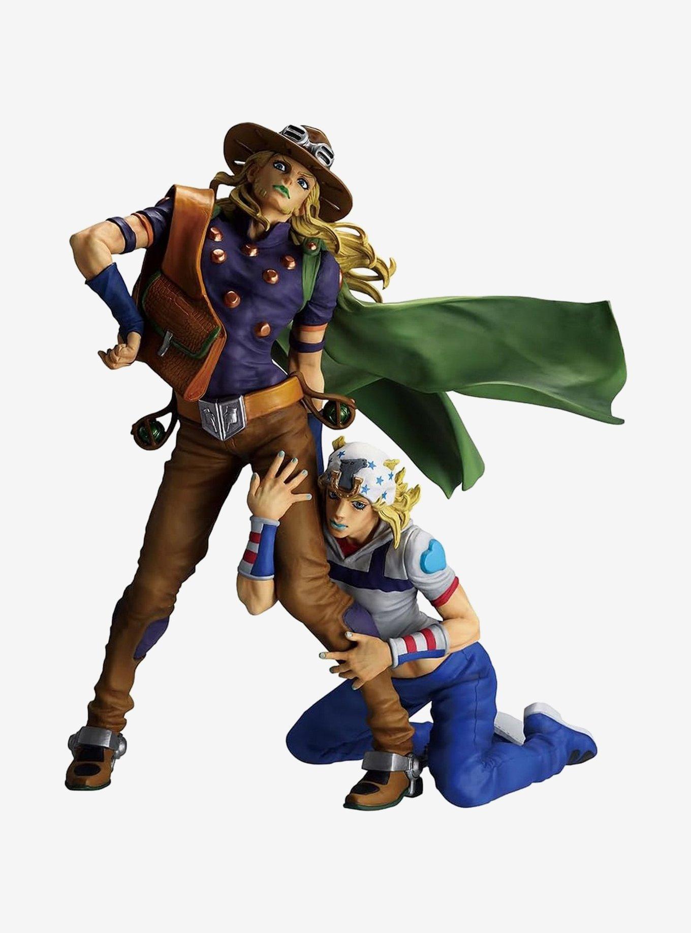 JoJo's Bizarre Adventure Masterlise Ichibansho Johnny Joestar & Gyro Zeppeli (The Gathering of Stars) Figure, , hi-res