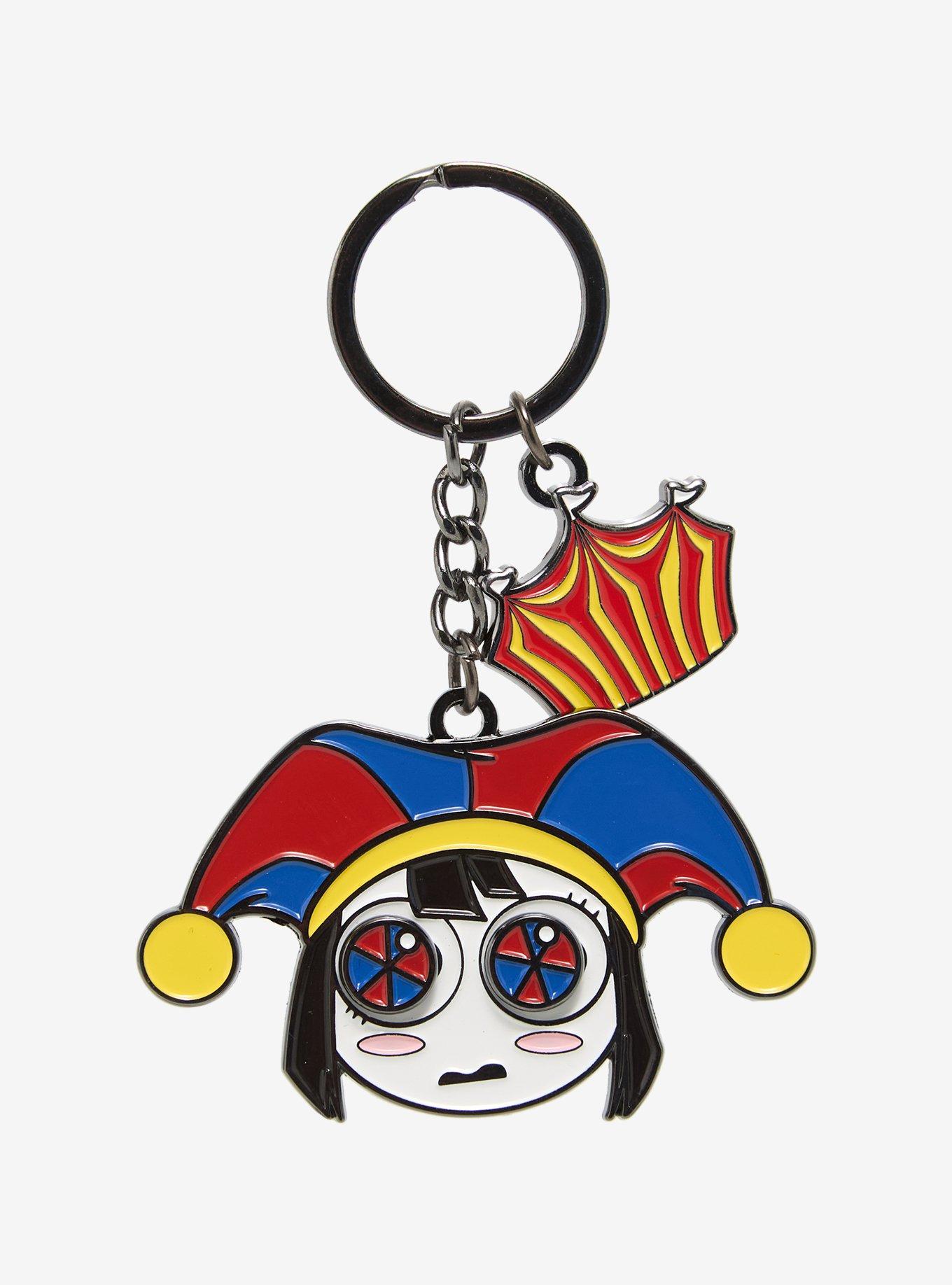The Amazing Digital Circus Pomni Sliding Eyes Keychain - BoxLunch Exclusive, , hi-res