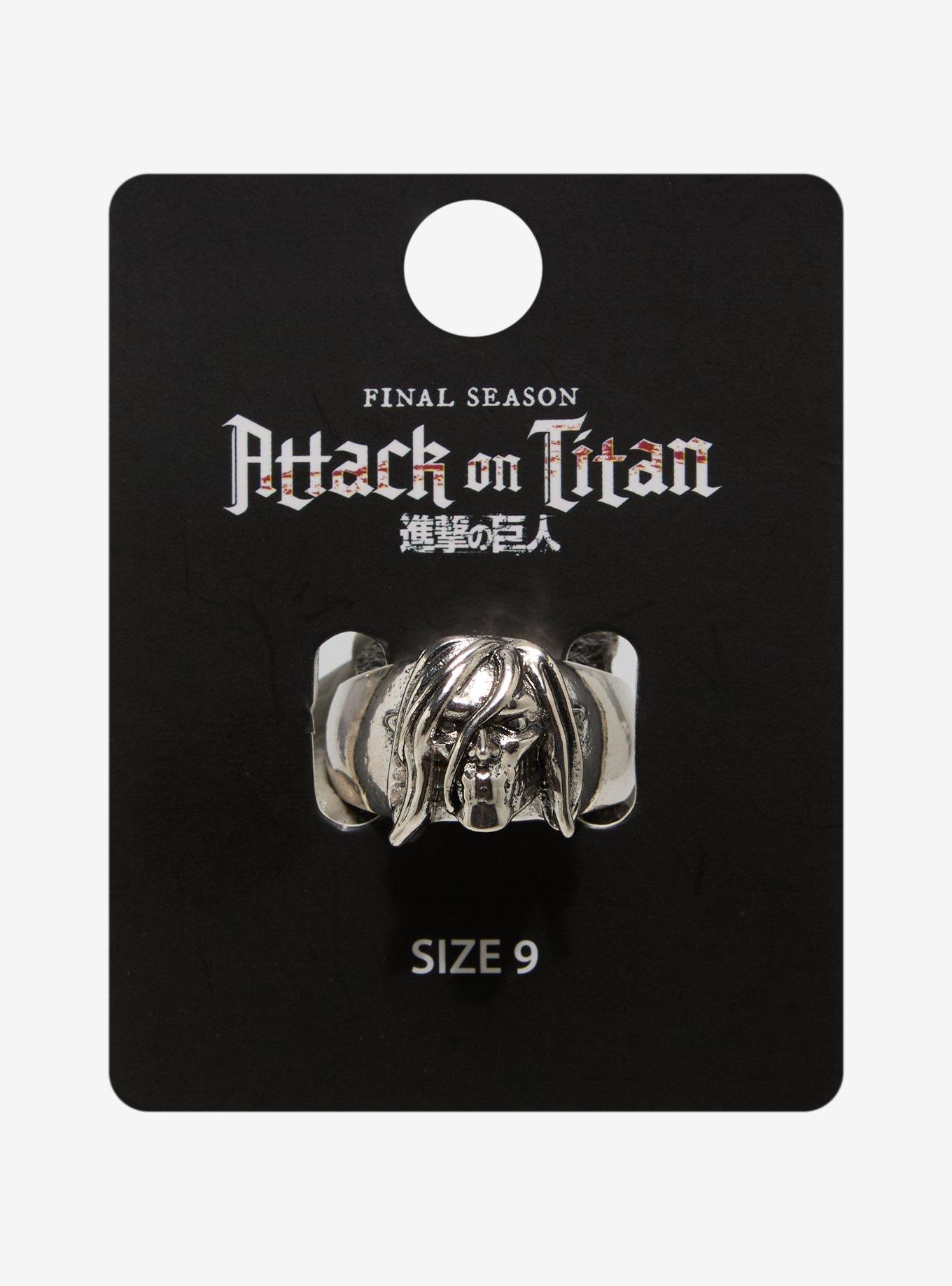 Attack on Titan Eren Yeager Titan Ring - BoxLunch Exclusive, , hi-res