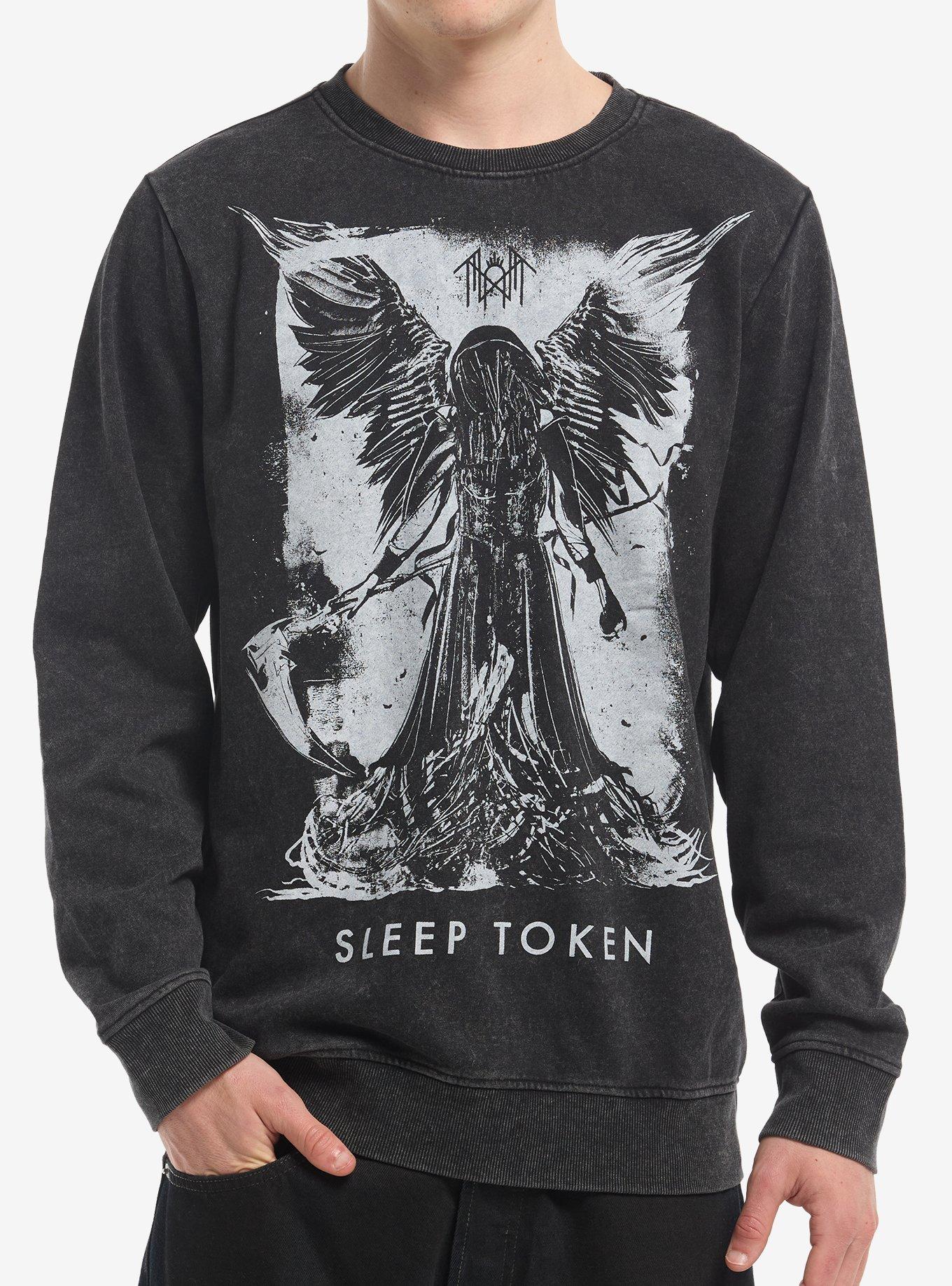 Sleep Token Angel Mineral Wash Sweatshirt