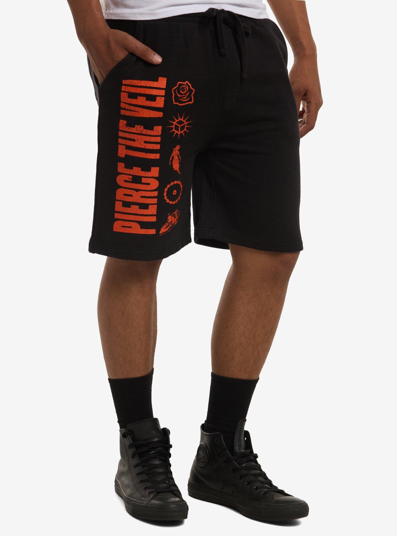 Pierce The Veil Eras Symbols Lounge Shorts, , hi-res