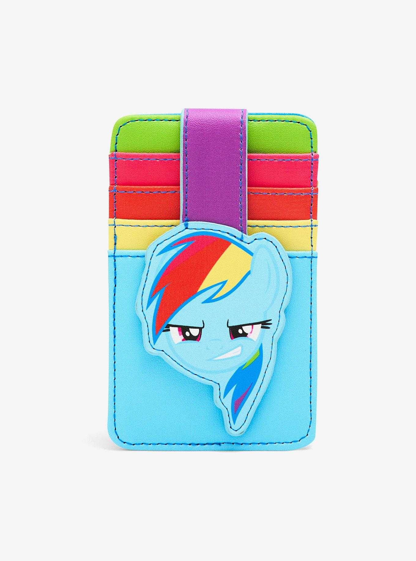 My Little Pony Rainbow Dash Face ID Card Holder Wallet, , hi-res