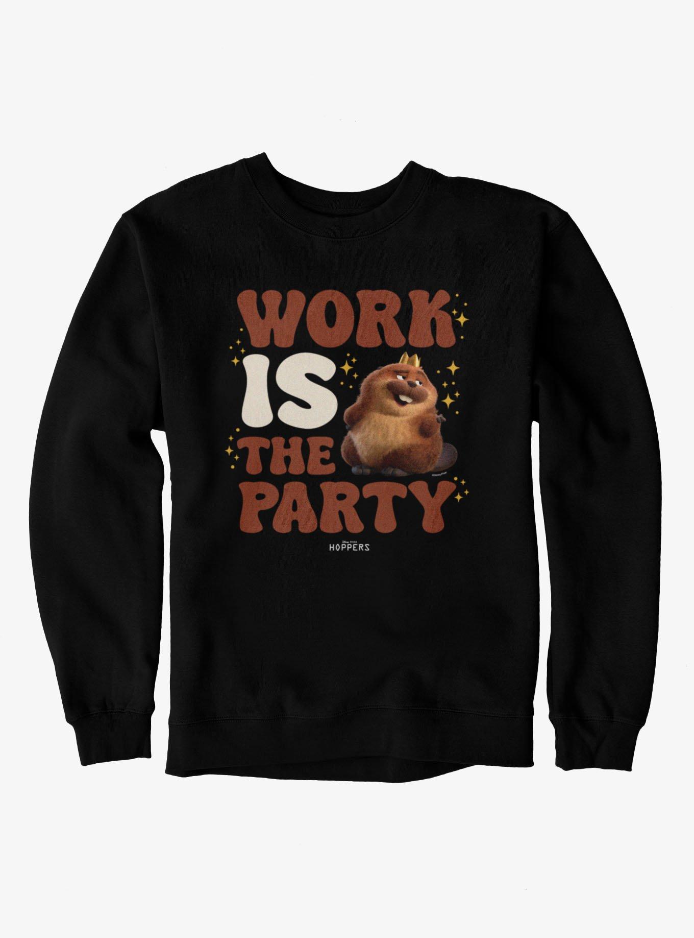 Disney Pixar Hoppers Work Is The Party King Geroge Sweatshirt, , hi-res