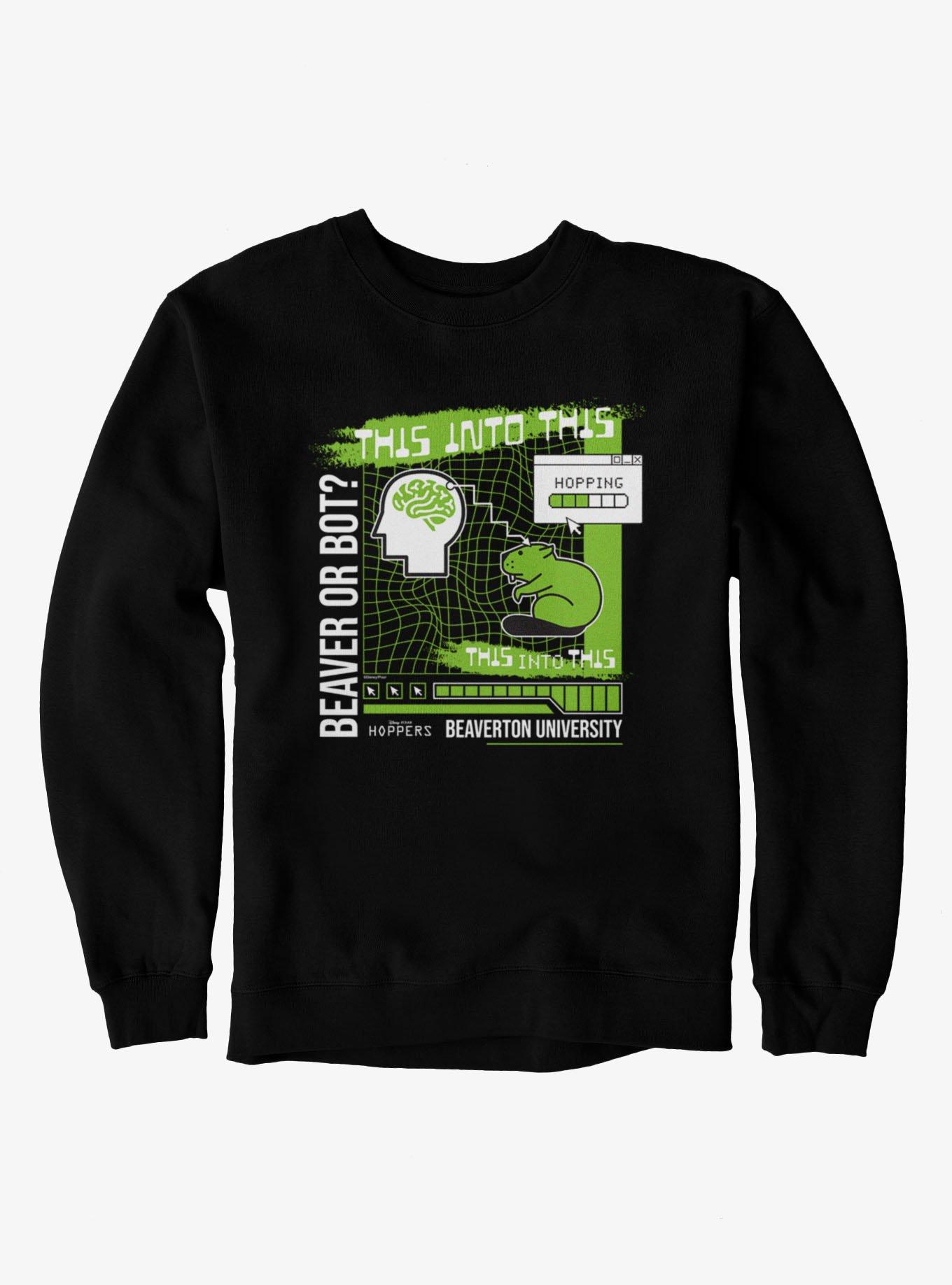 Disney Pixar Hoppers Beaver Or Bot Sweatshirt, , hi-res