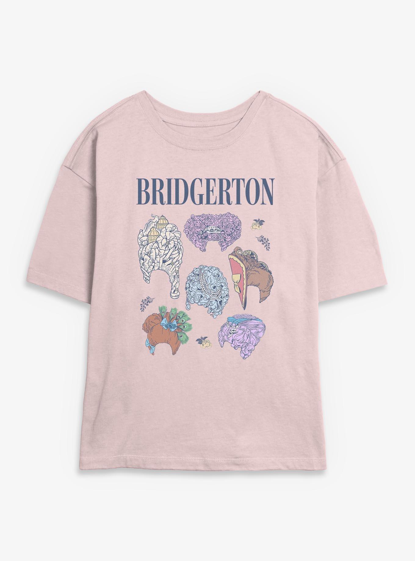 Bridgerton Queen Charlotte Wigs Womens Skimmer T-Shirt BoxLunch Exclusive, , hi-res