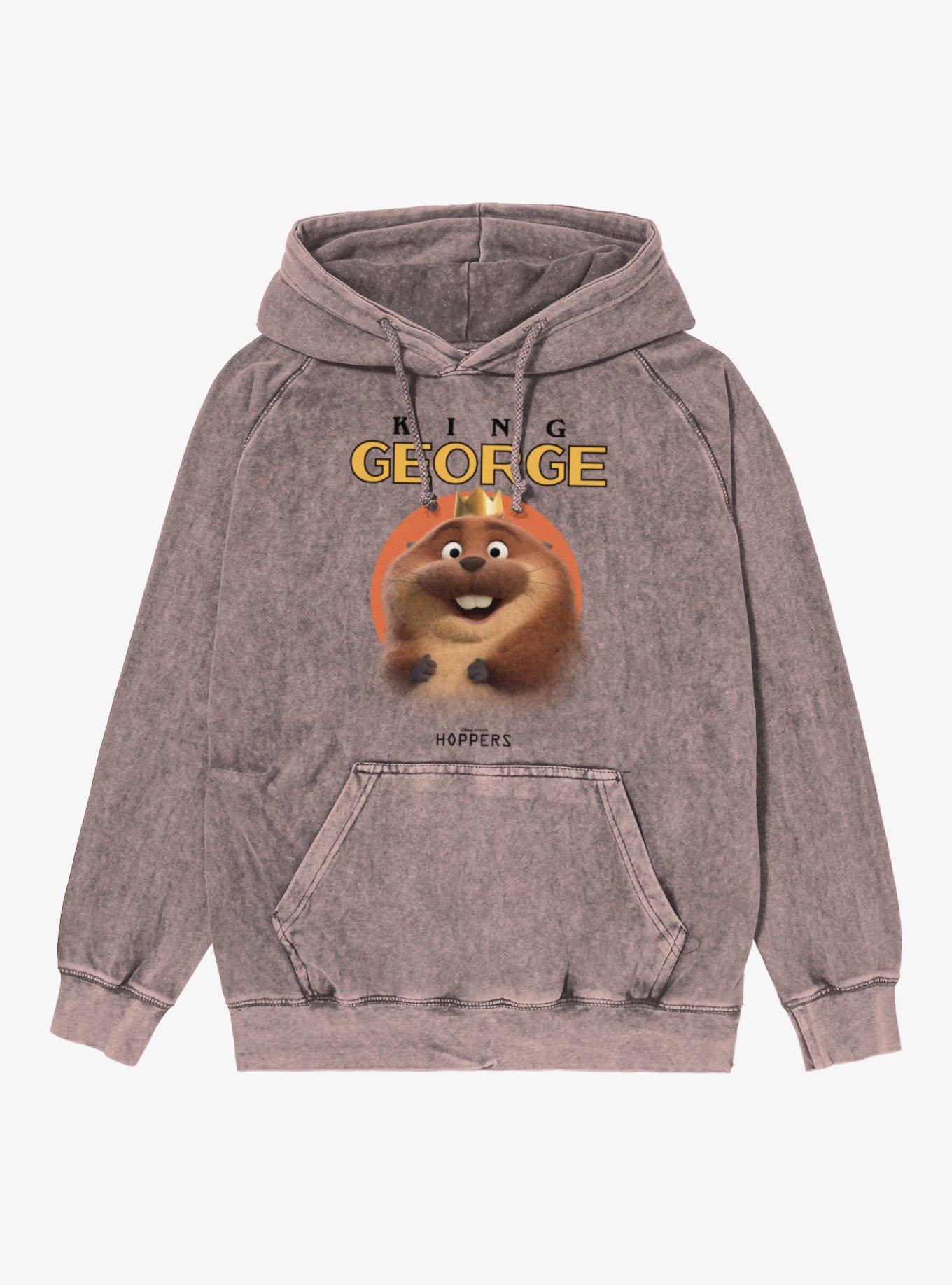 Disney Pixar Hoppers King George Sun Mineral Wash Hoodie, , hi-res