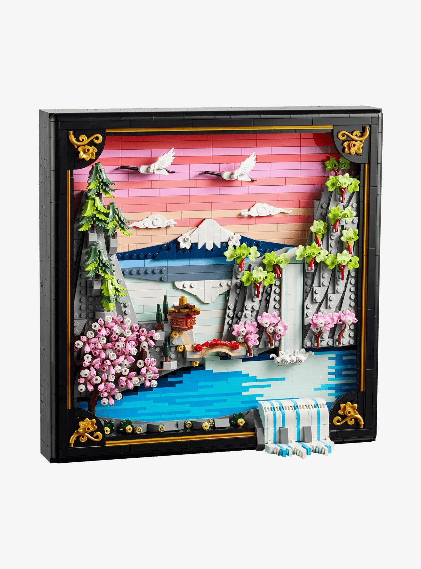 Lego Japanese Cherry Blossom Landscape Build Set, , hi-res