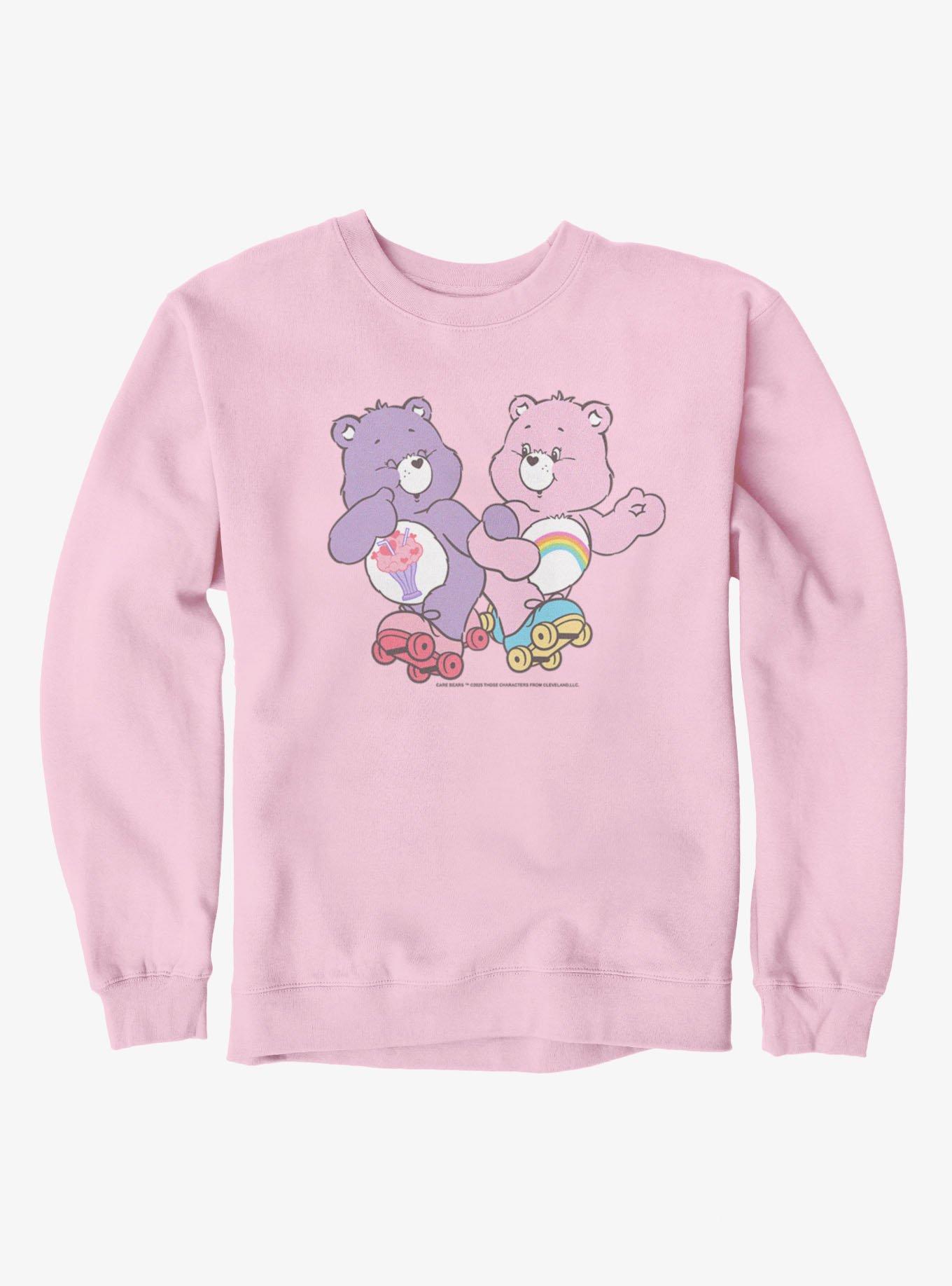 Care Bears Share And Cheer Roller Skates Fun Sweatshirt, , hi-res