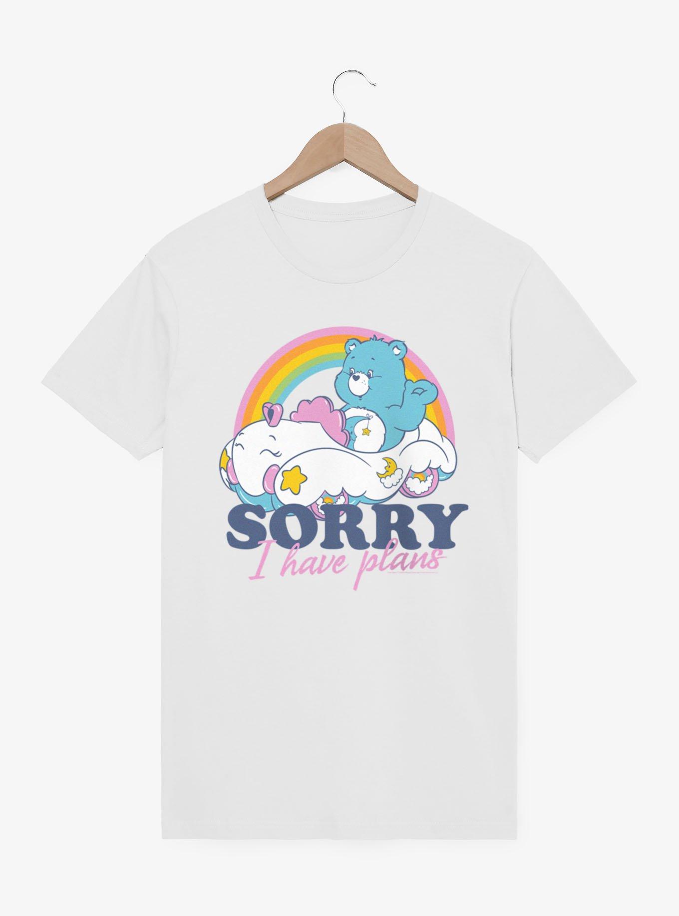 Care Bears Sorry I Have Plans Bedtime Bear T-Shirt