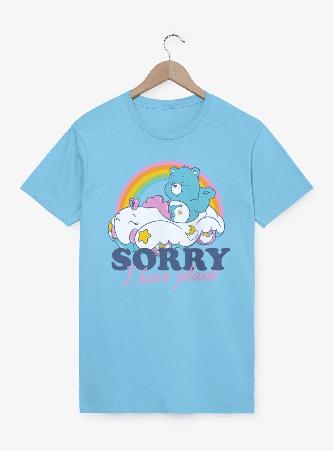 Care Bears Sorry I Have Plans Bedtime Bear T-Shirt