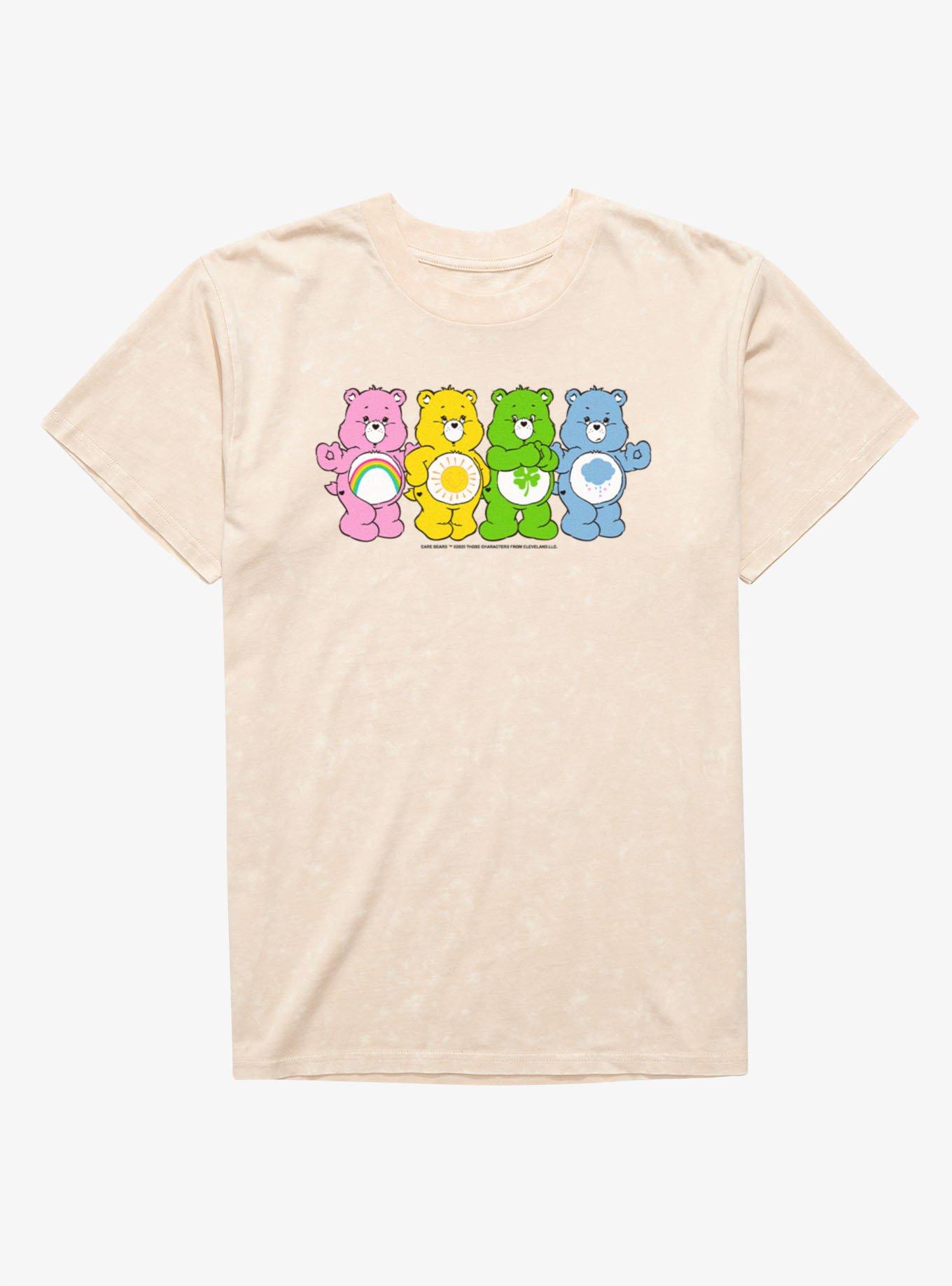 Care Bears Spring Line Up Mineral Wash T-Shirt, , hi-res