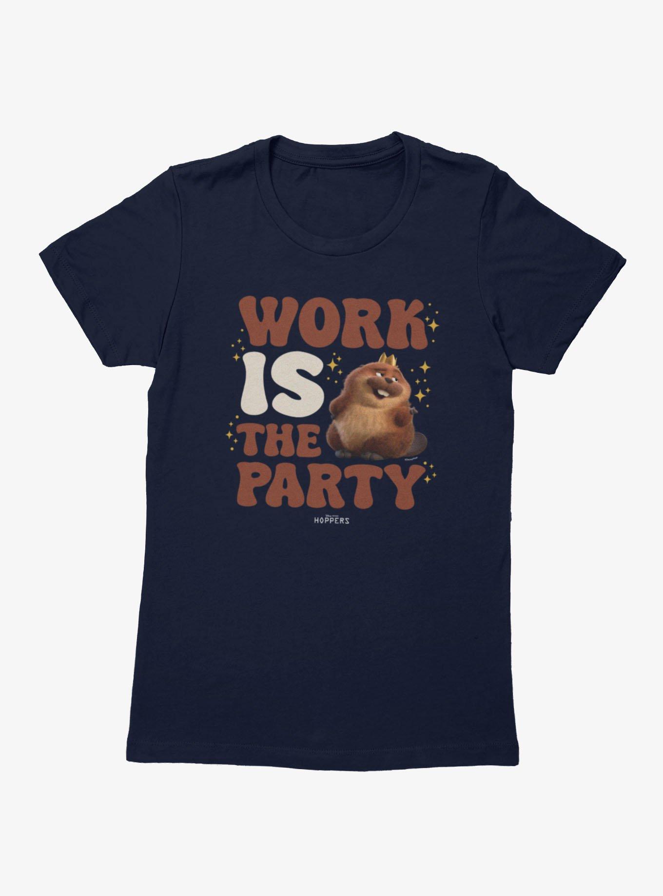 Disney Pixar Hoppers Work Is The Party King Geroge Womens T-Shirt, , hi-res